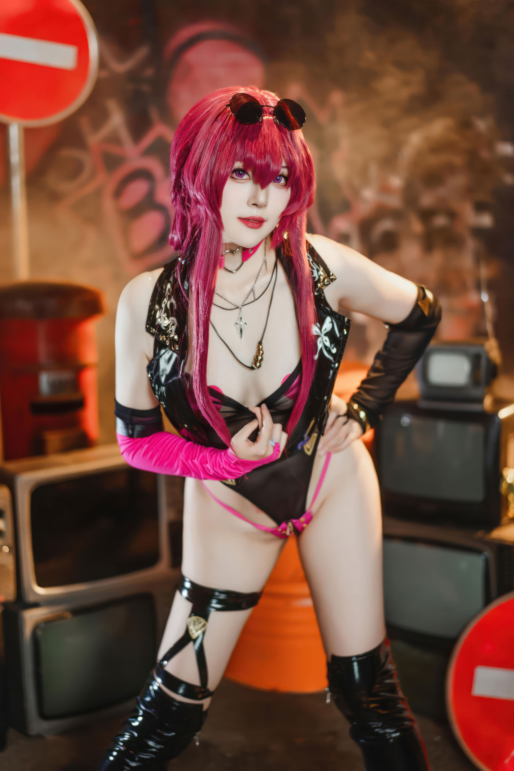 Natsuko夏夏子 - 崩坏 星穹铁道 卡芙卡 dishwasher同人/(62P)