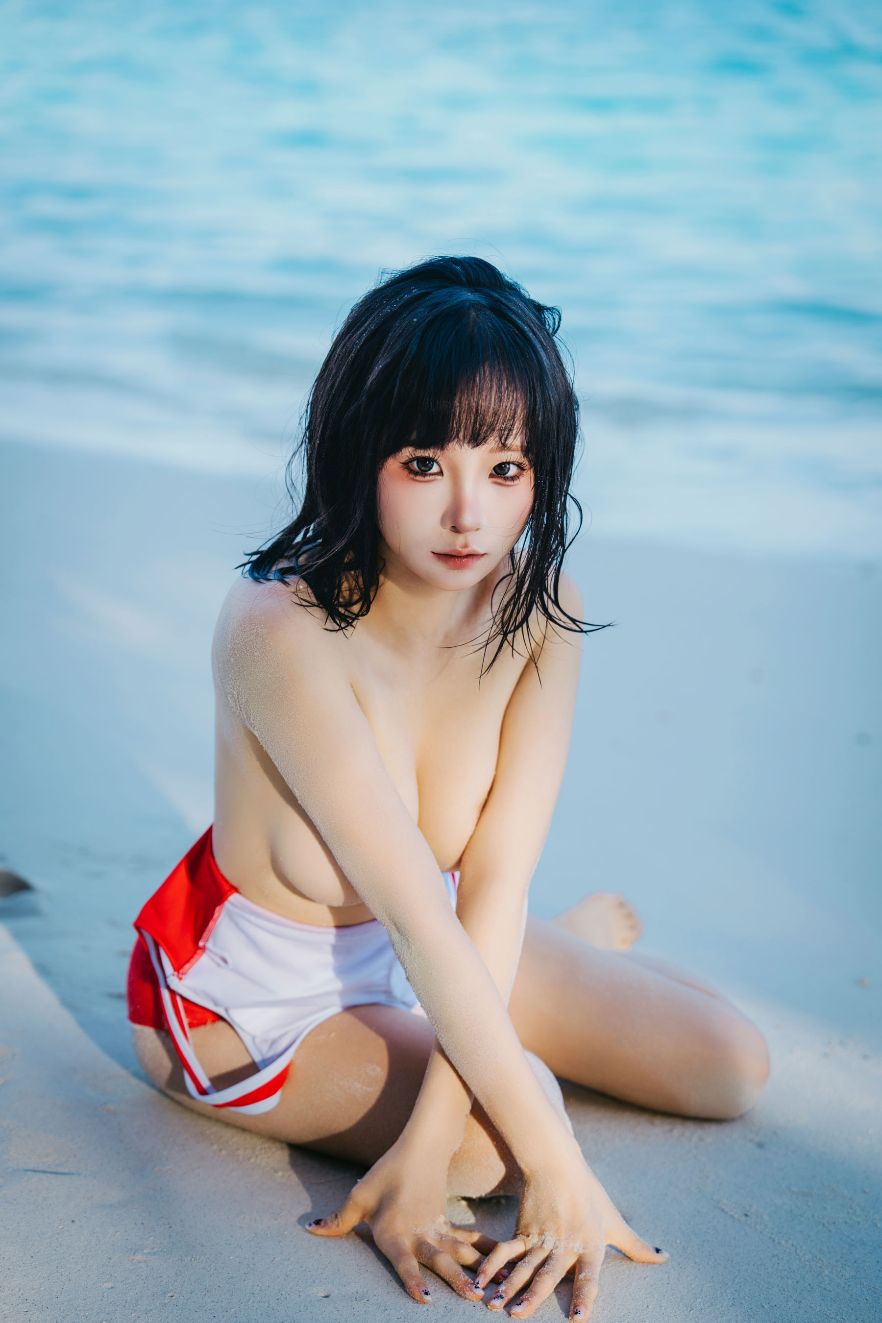 动漫博主 蠢沫沫 - 2025.12 自拍集/(200P)