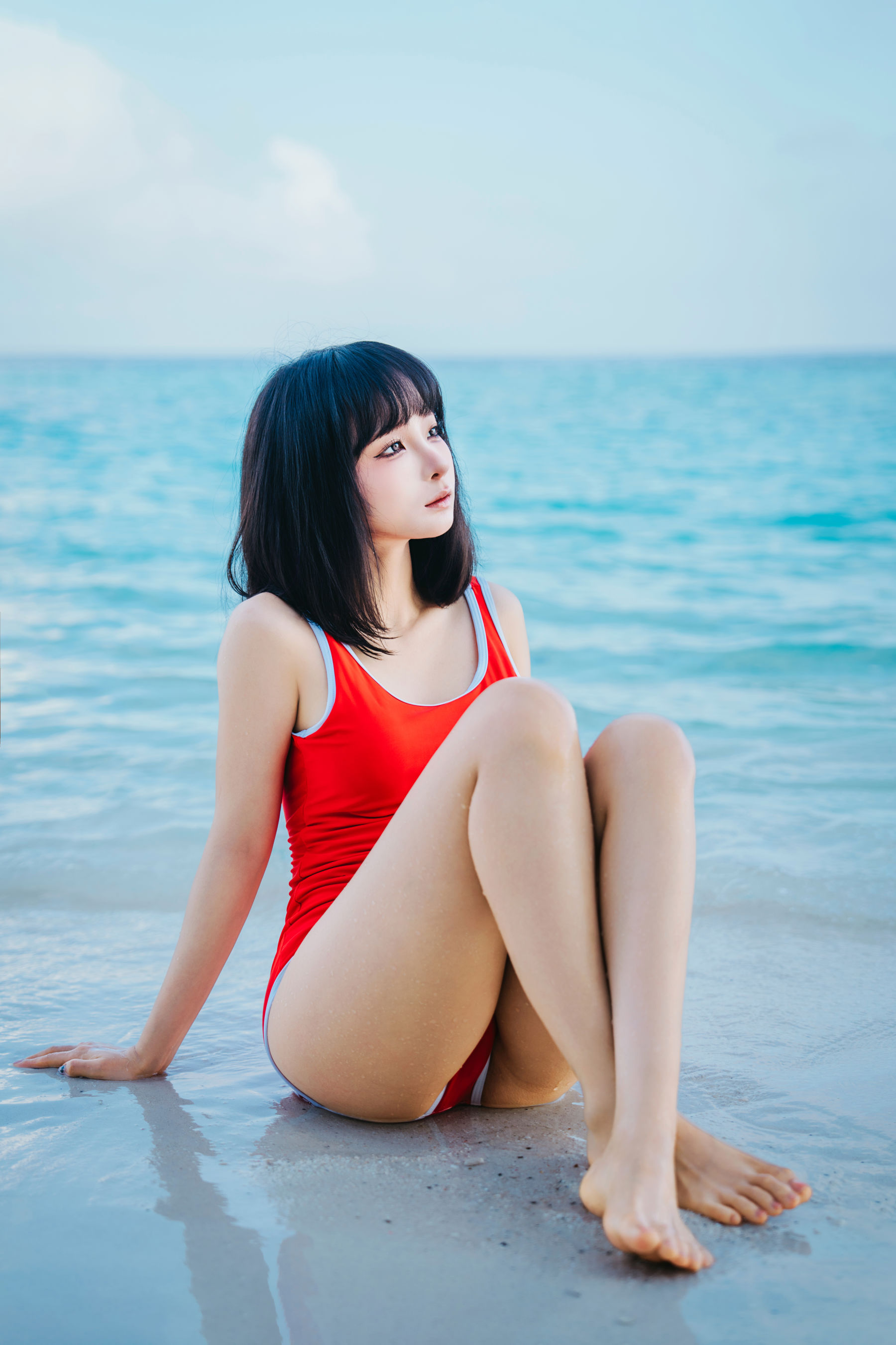 动漫博主 蠢沫沫 - 2025.12 自拍集/(200P)