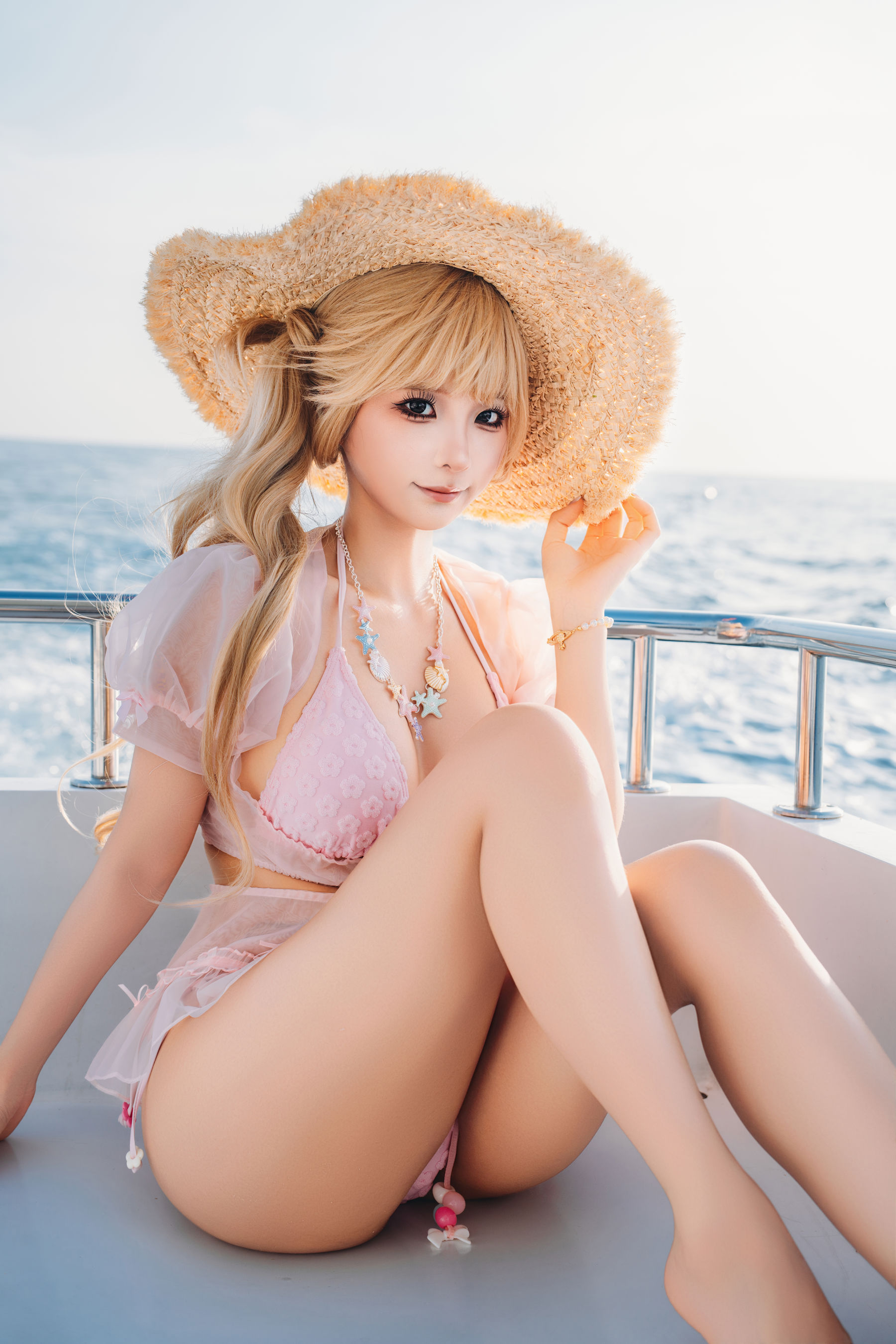 动漫博主 蠢沫沫 - 2025.12 自拍集/(200P)