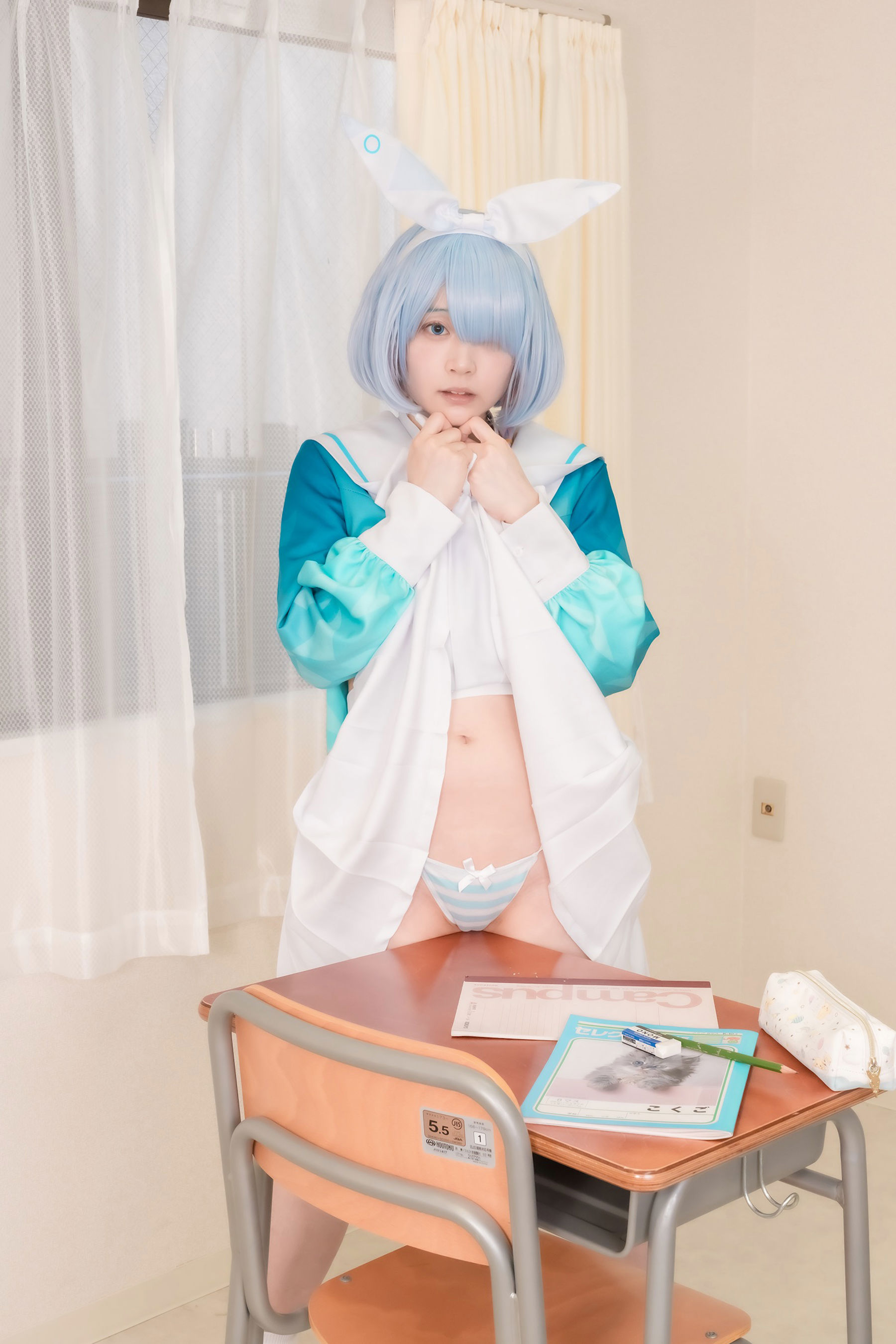 [Cosplay] Salt Melon 塩めろん。- アロナちゃんと秘密の放課後/(205P)