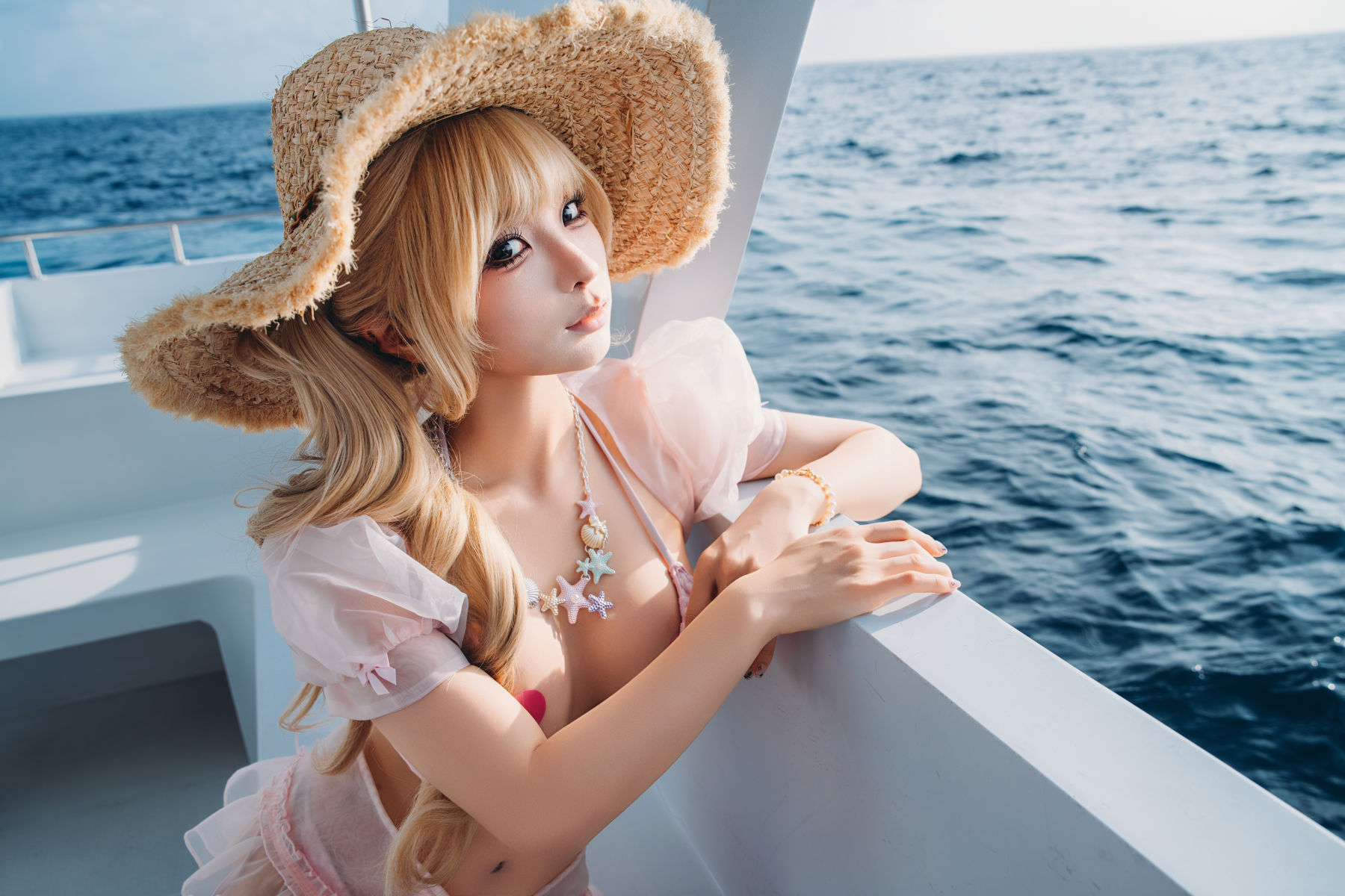 动漫博主 蠢沫沫 - 2025.12 自拍集/(200P)