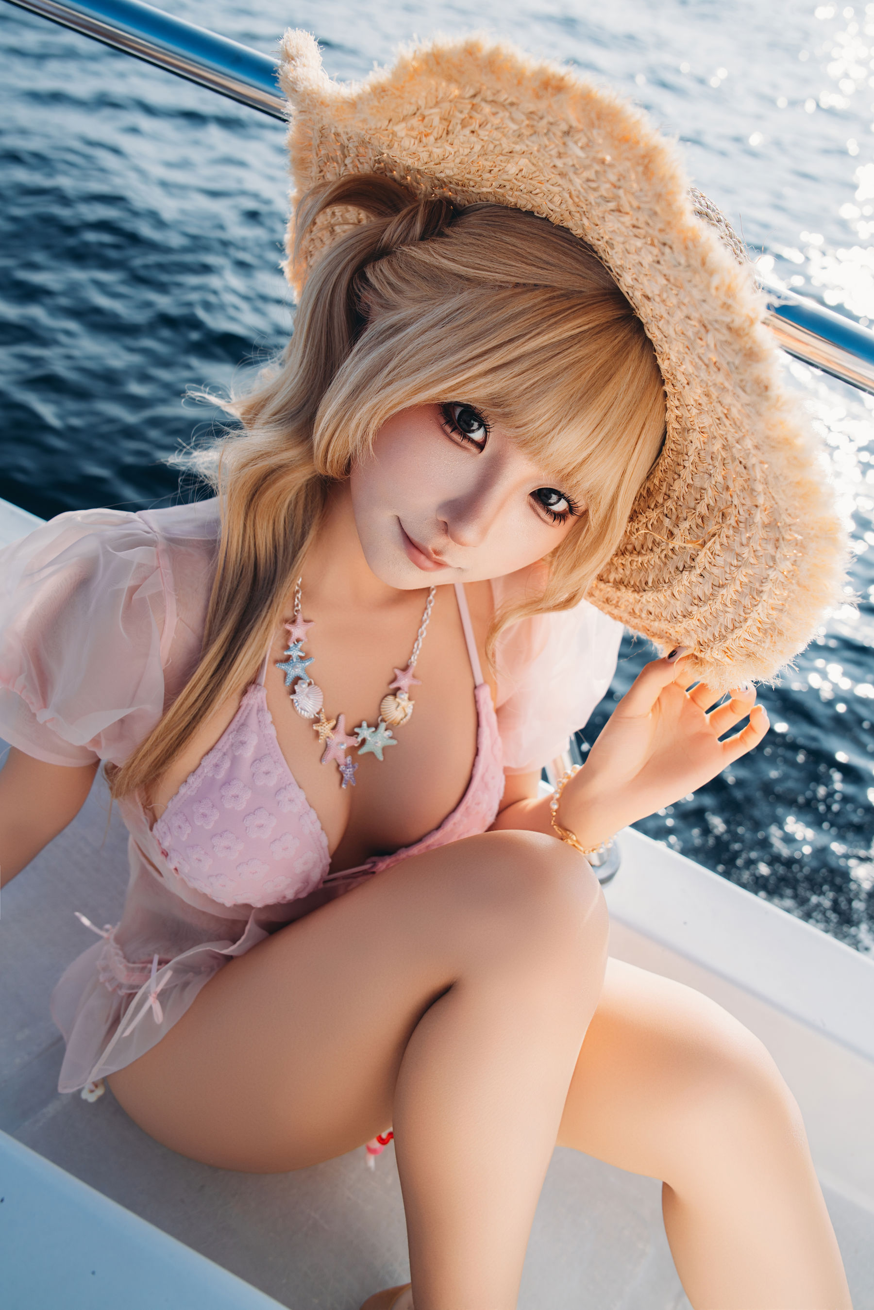 动漫博主 蠢沫沫 - 2025.12 自拍集/(200P)