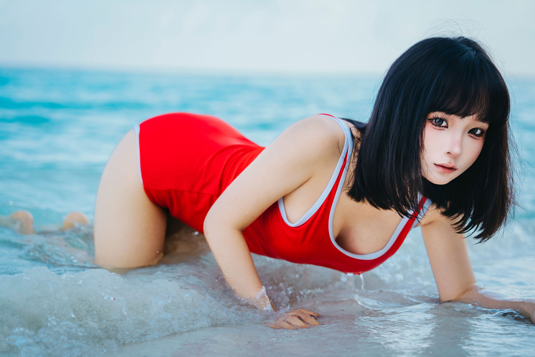 动漫博主 蠢沫沫 - 2025.12 自拍集/(200P)