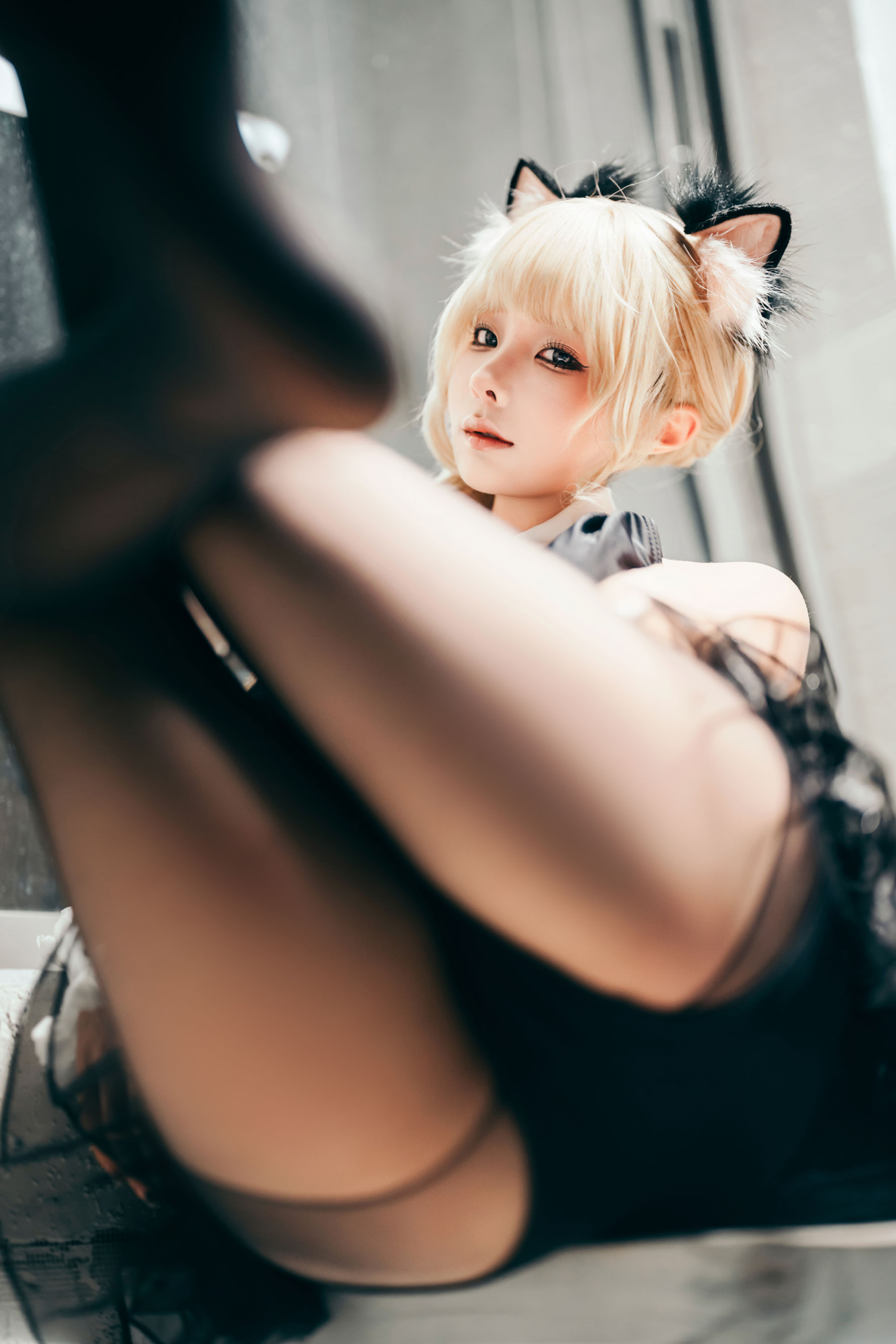 动漫博主 蠢沫沫 - 2025.12 自拍集/(200P)