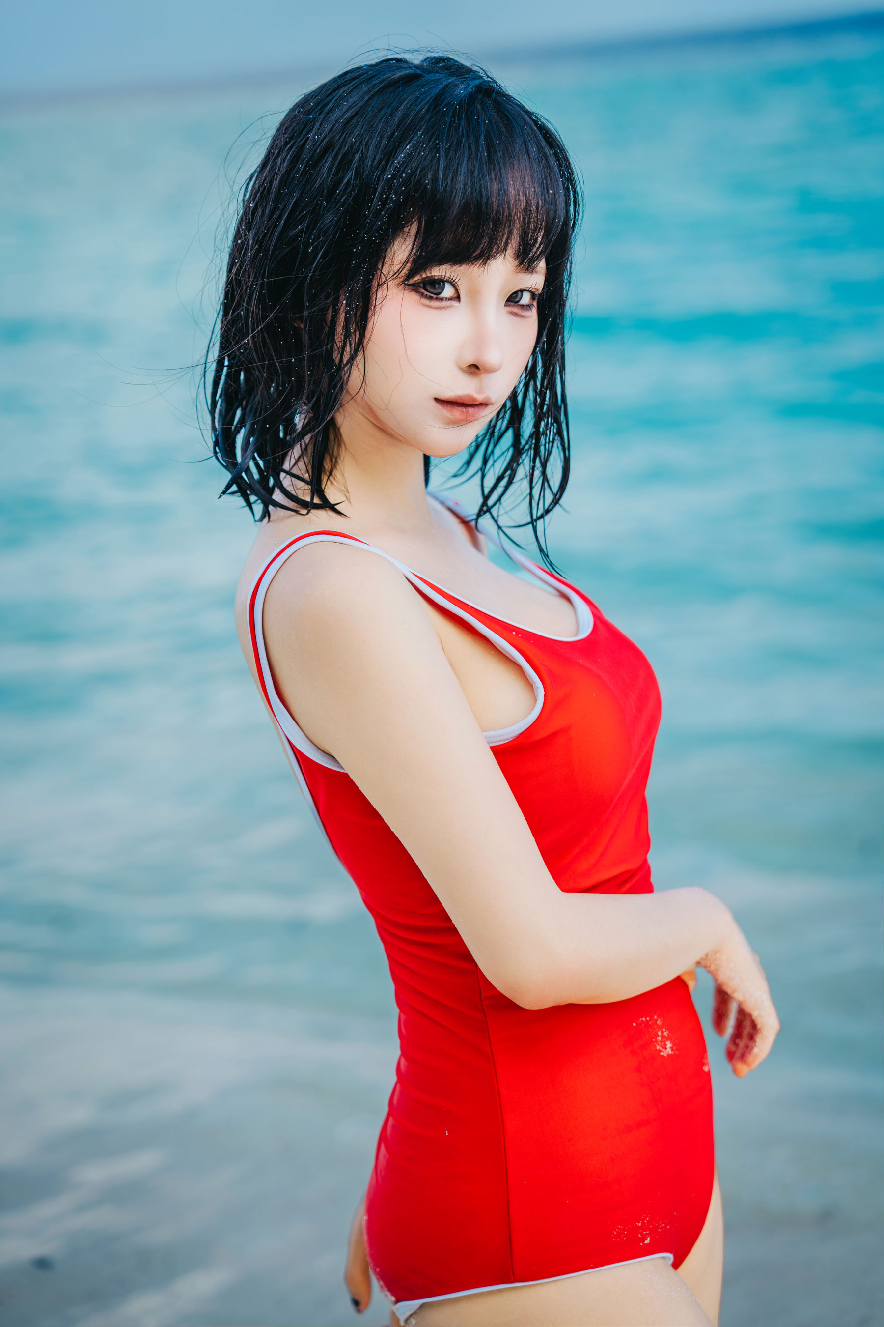 动漫博主 蠢沫沫 - 2025.12 自拍集/(200P)