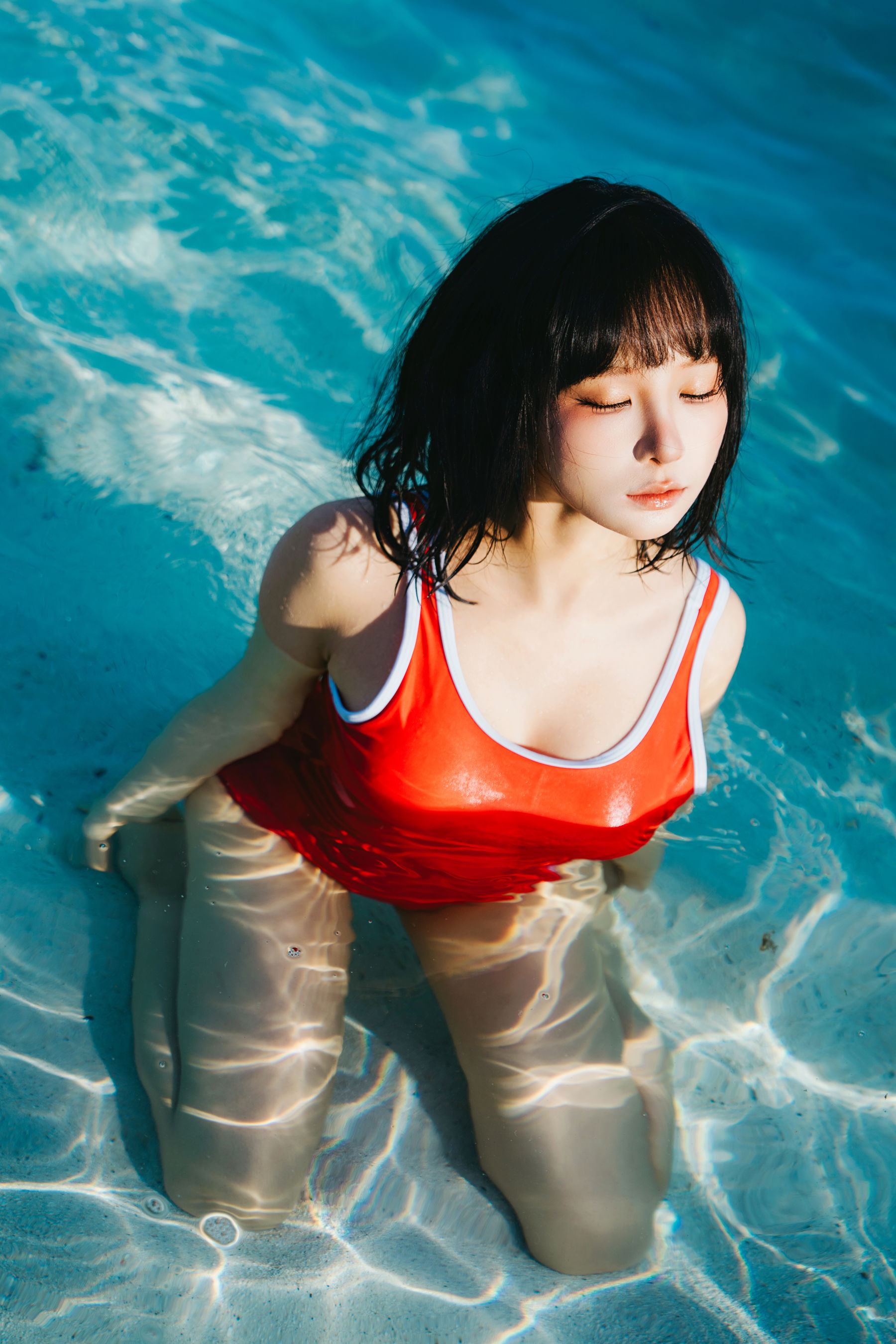 动漫博主 蠢沫沫 - 2025.12 自拍集/(200P)