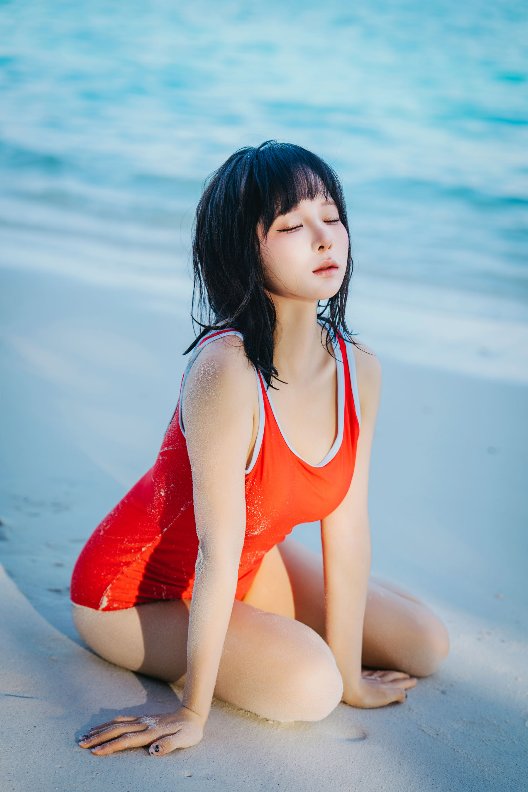 动漫博主 蠢沫沫 - 2025.12 自拍集/(200P)