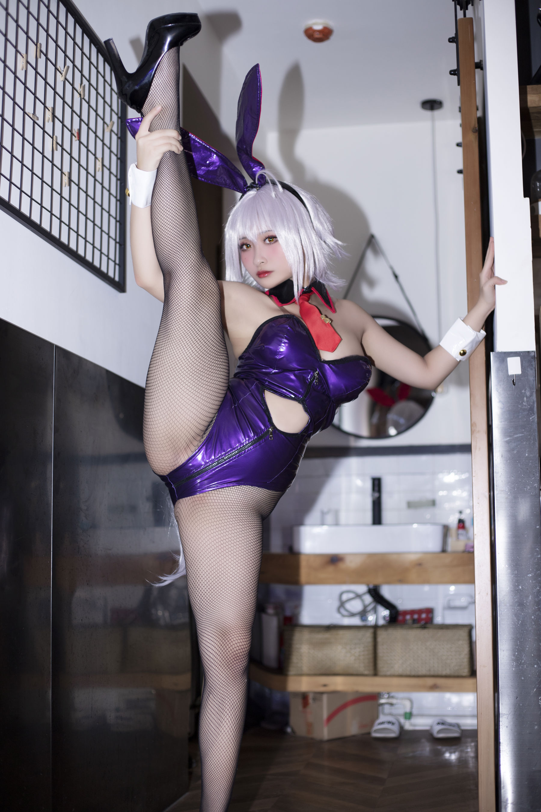 动漫博主 洛璃LoLiSAMA - FGO 黑贞兔子/(42P)