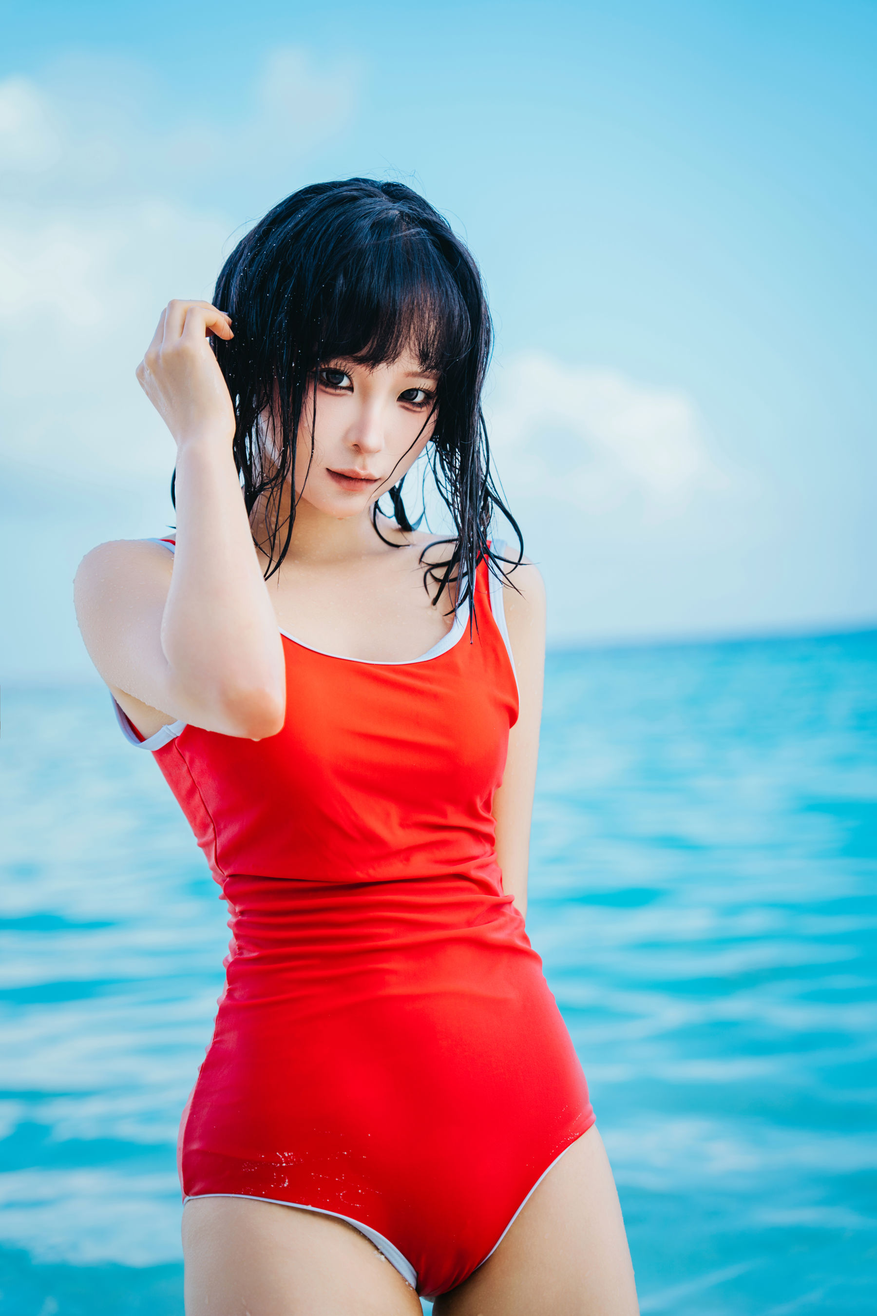 动漫博主 蠢沫沫 - 2025.12 自拍集/(200P)