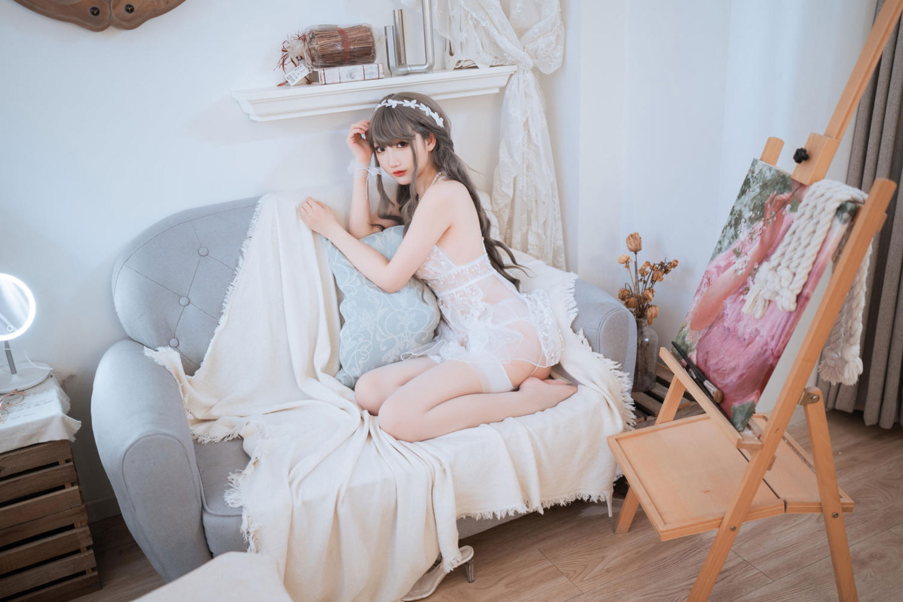 可爱人气Coser 面饼仙儿 - 情趣三部曲/(61P)
