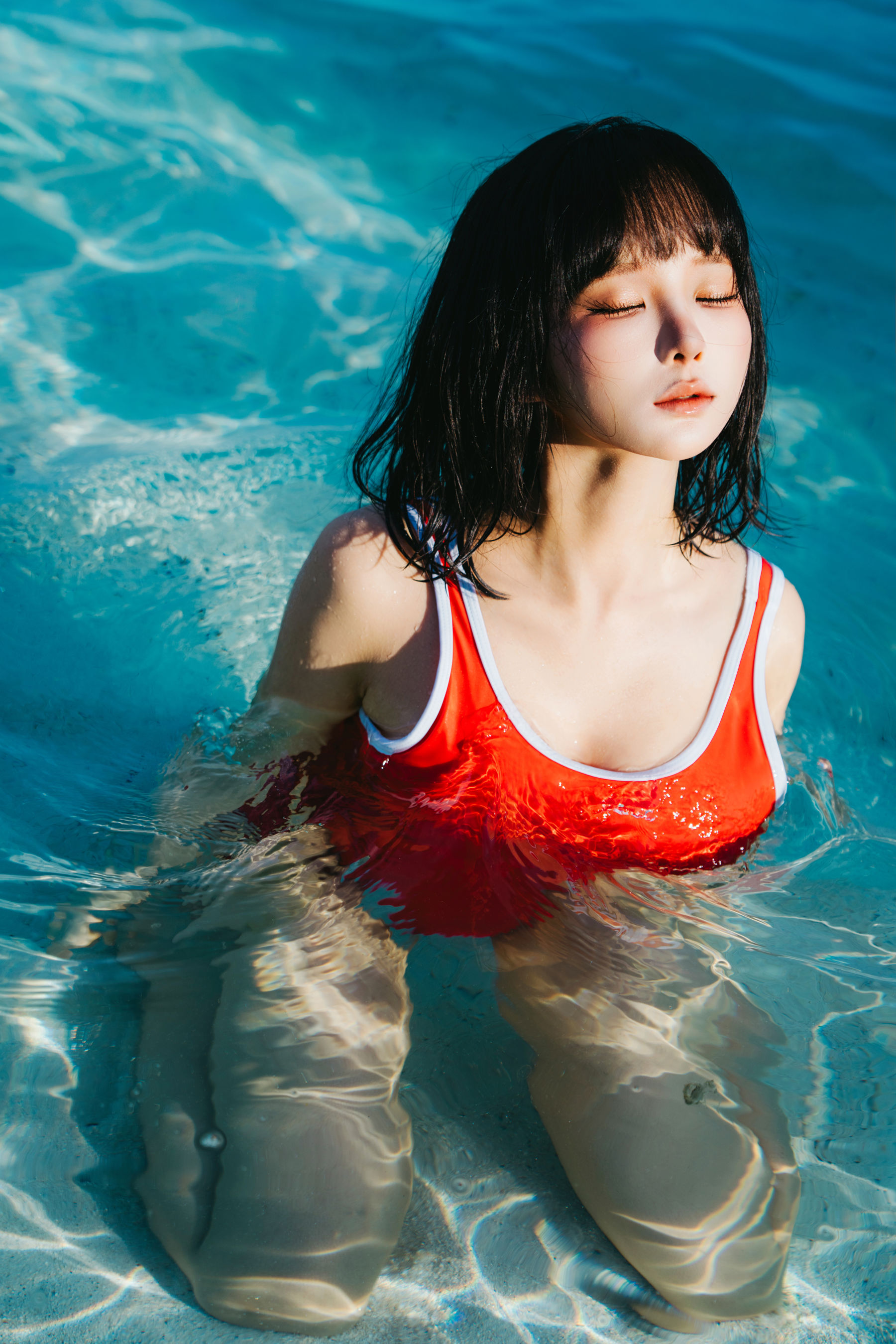 动漫博主 蠢沫沫 - 2025.12 自拍集/(200P)