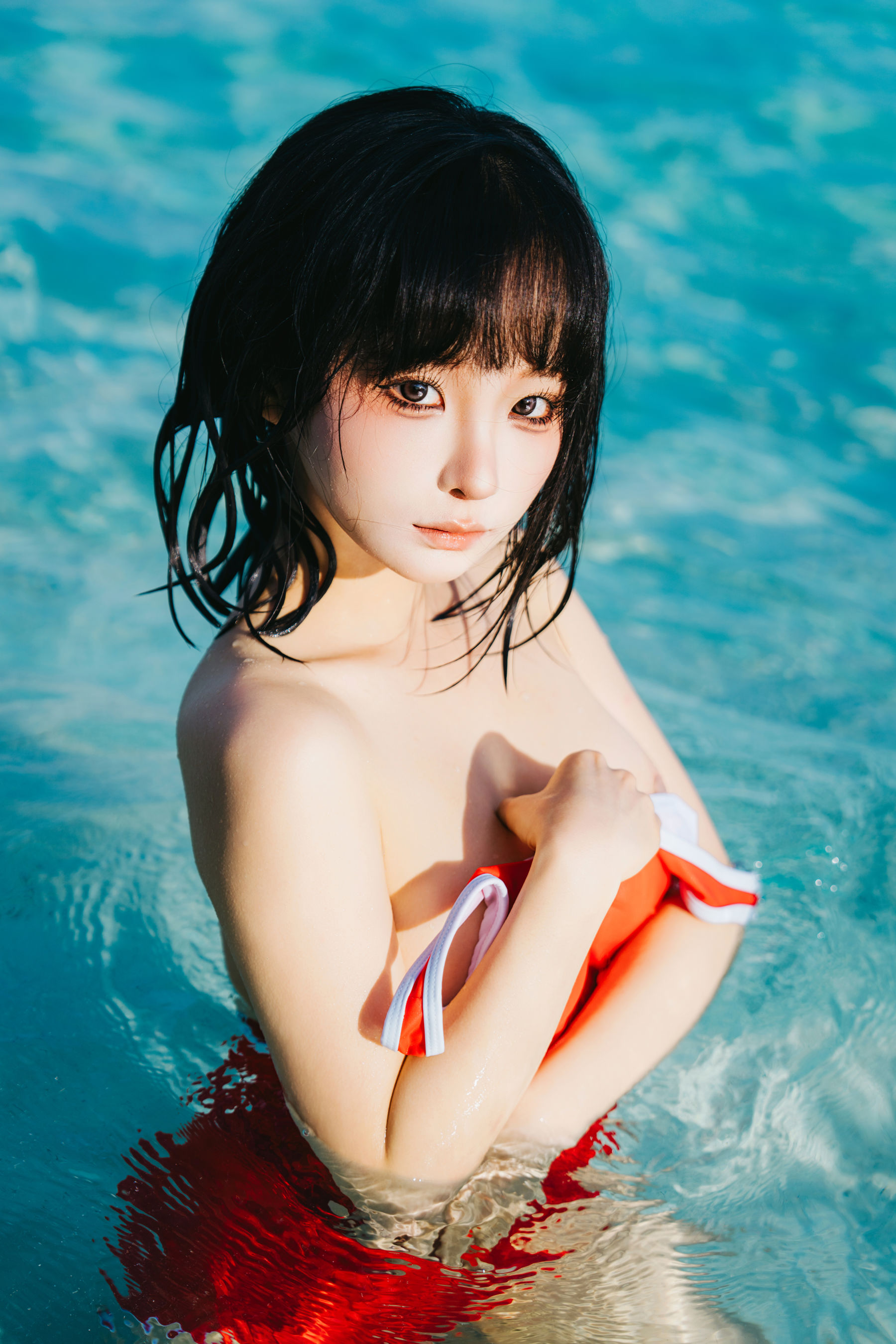 动漫博主 蠢沫沫 - 2025.12 自拍集/(200P)