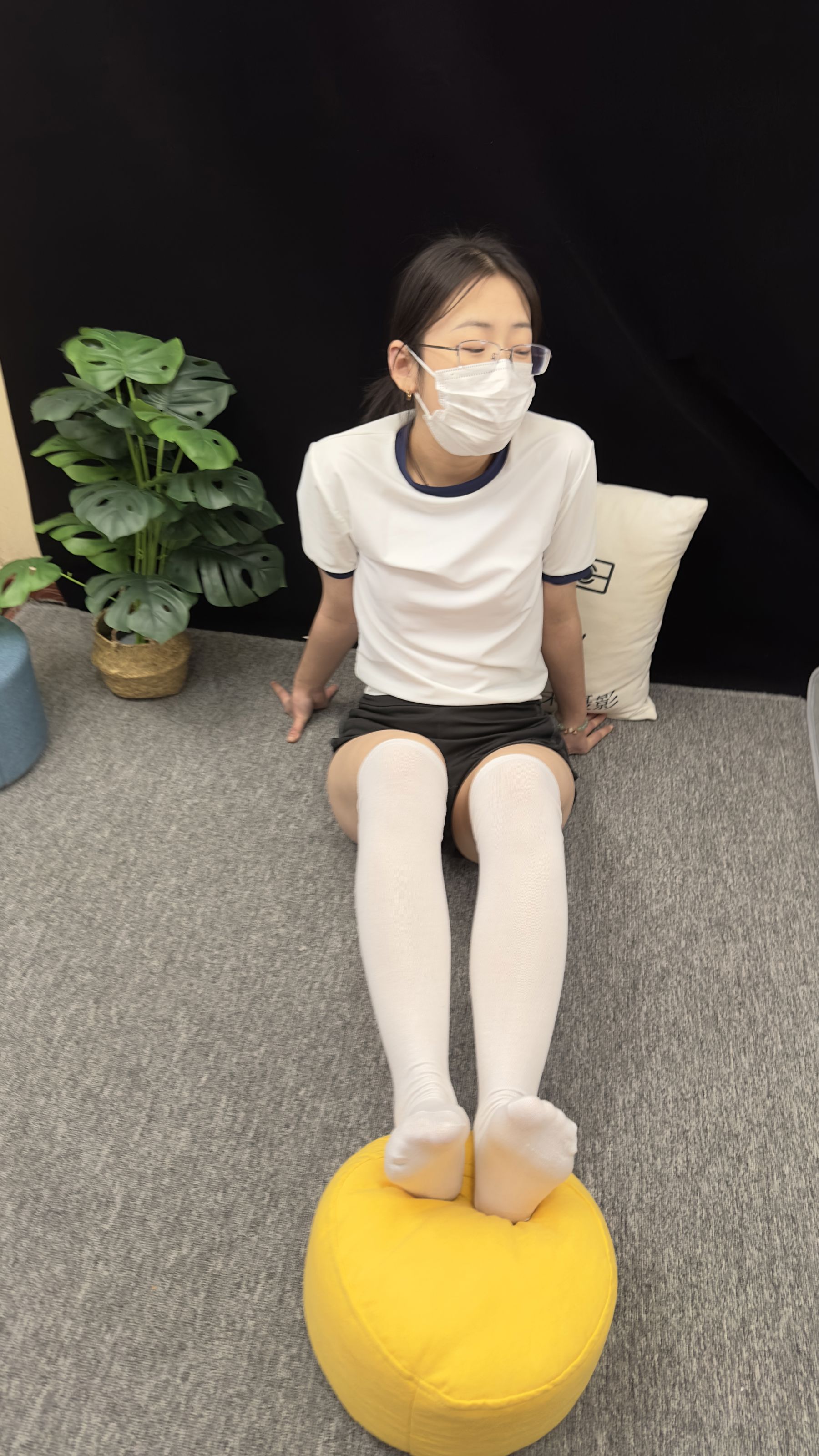 三禾摄影 No.009 体操服 过膝棉袜/(140P)