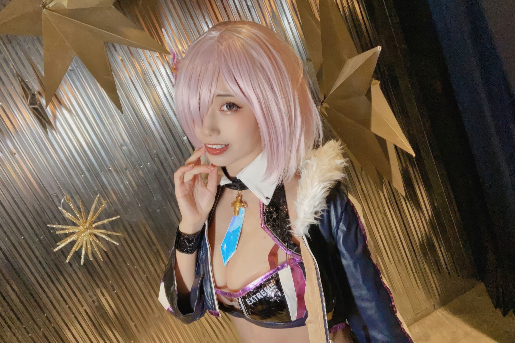 动漫博主 切切celia - FGO 玛修赛车服/(23P)