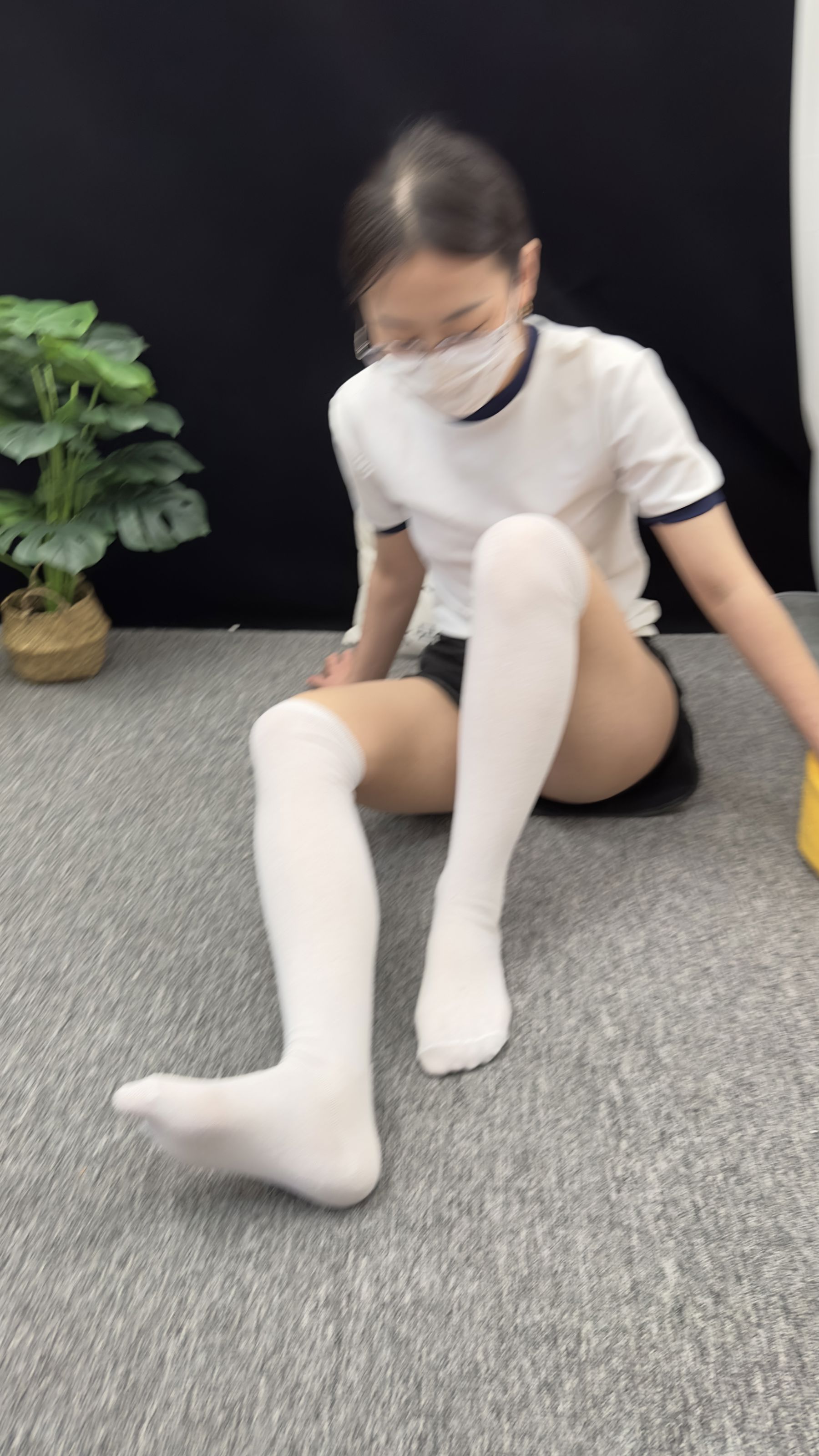 三禾摄影 No.009 体操服 过膝棉袜/(140P)