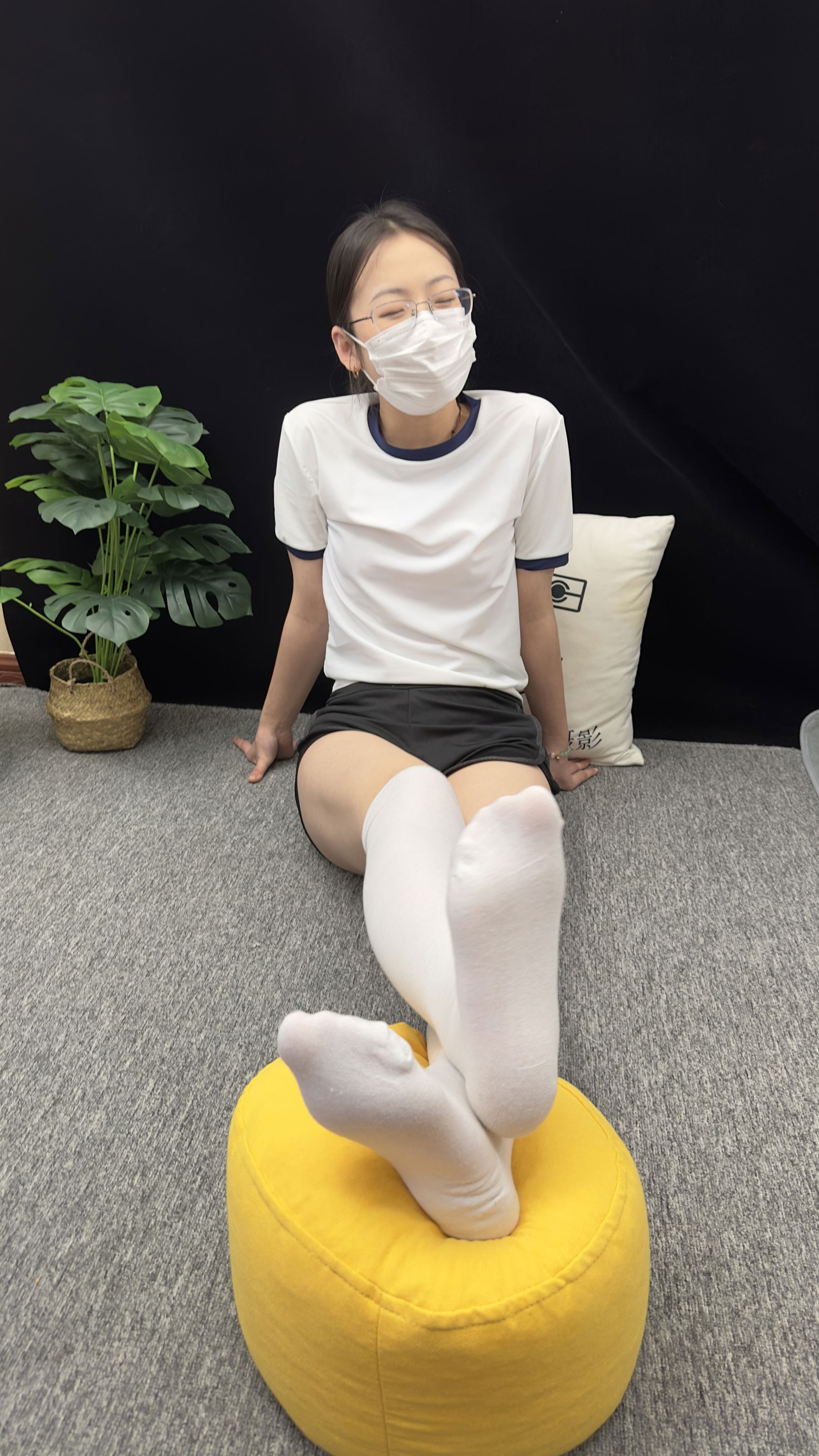 三禾摄影 No.009 体操服 过膝棉袜/(140P)