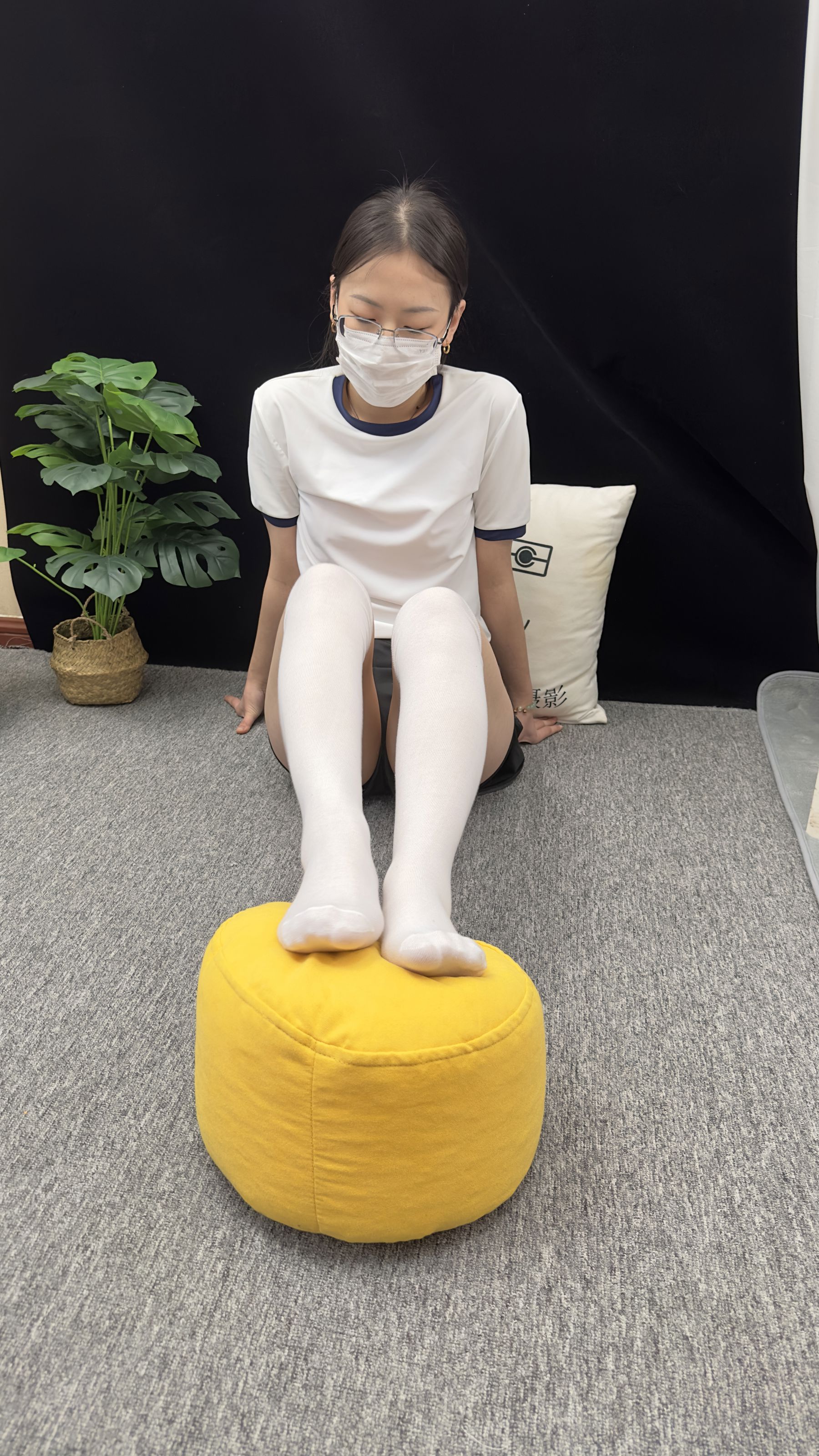 三禾摄影 No.009 体操服 过膝棉袜/(140P)