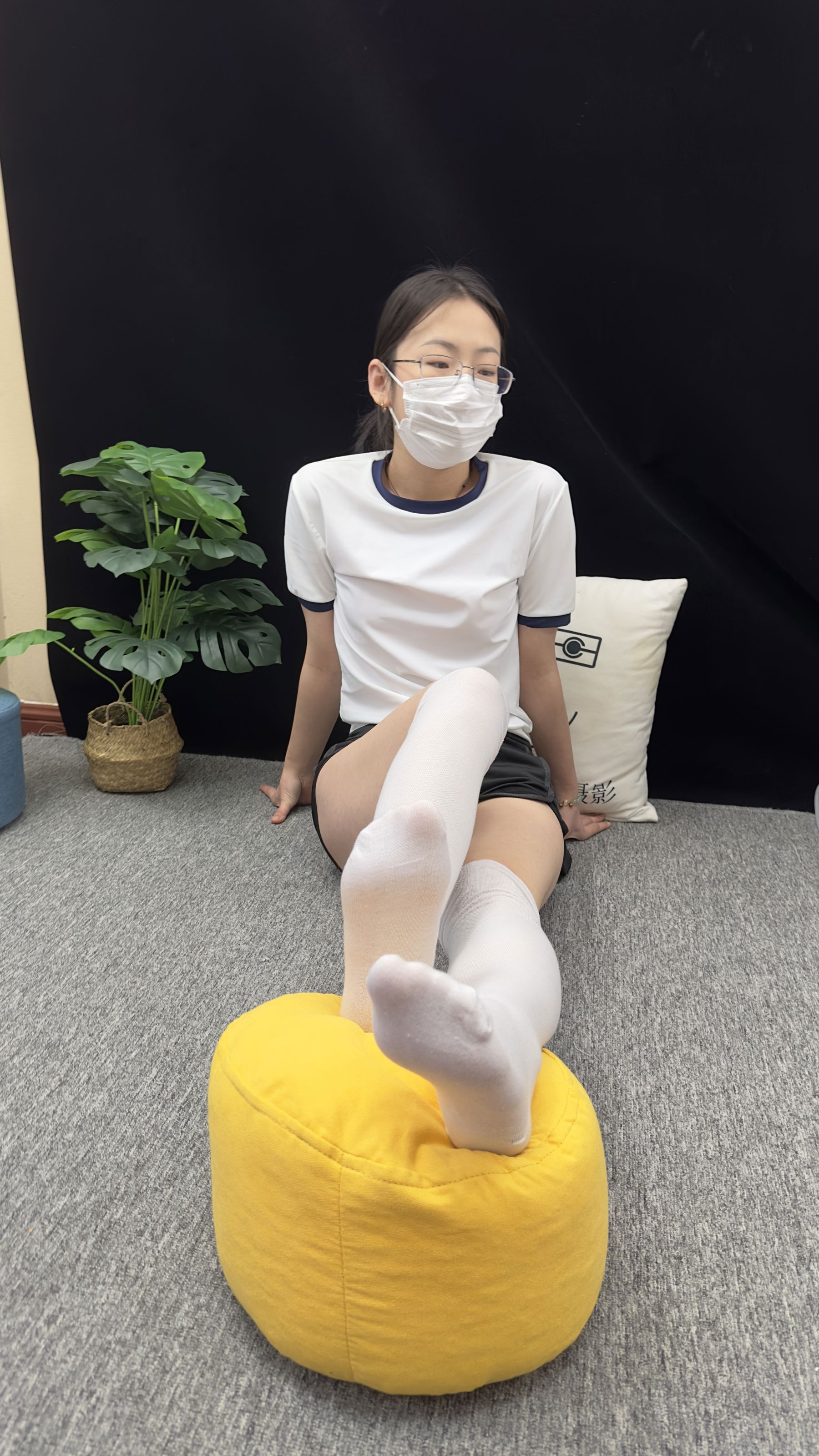 三禾摄影 No.009 体操服 过膝棉袜/(140P)