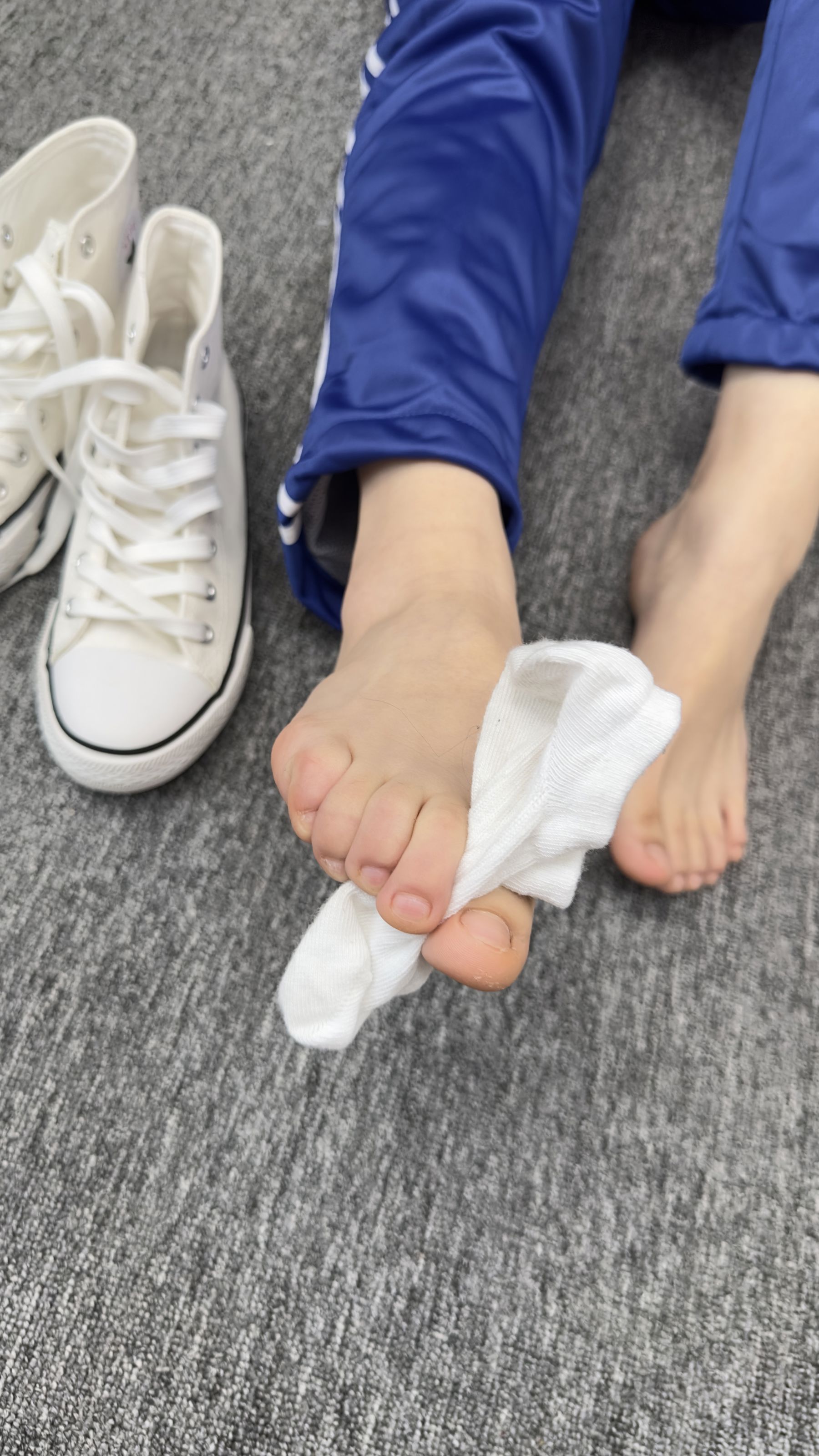 三禾摄影 No.008 校服 帆布鞋 船袜 短丝/(153P)