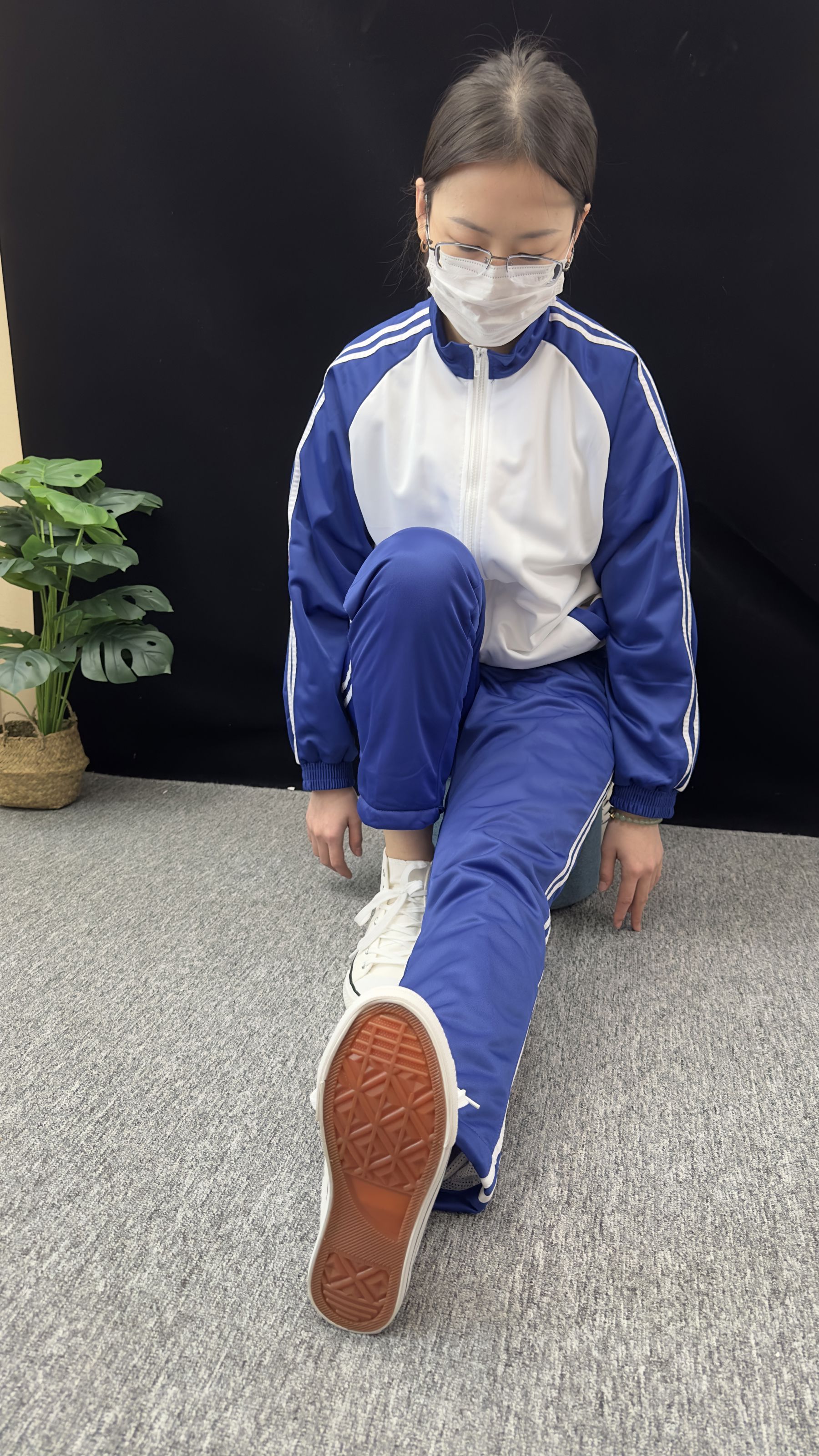 三禾摄影 No.008 校服 帆布鞋 船袜 短丝/(153P)