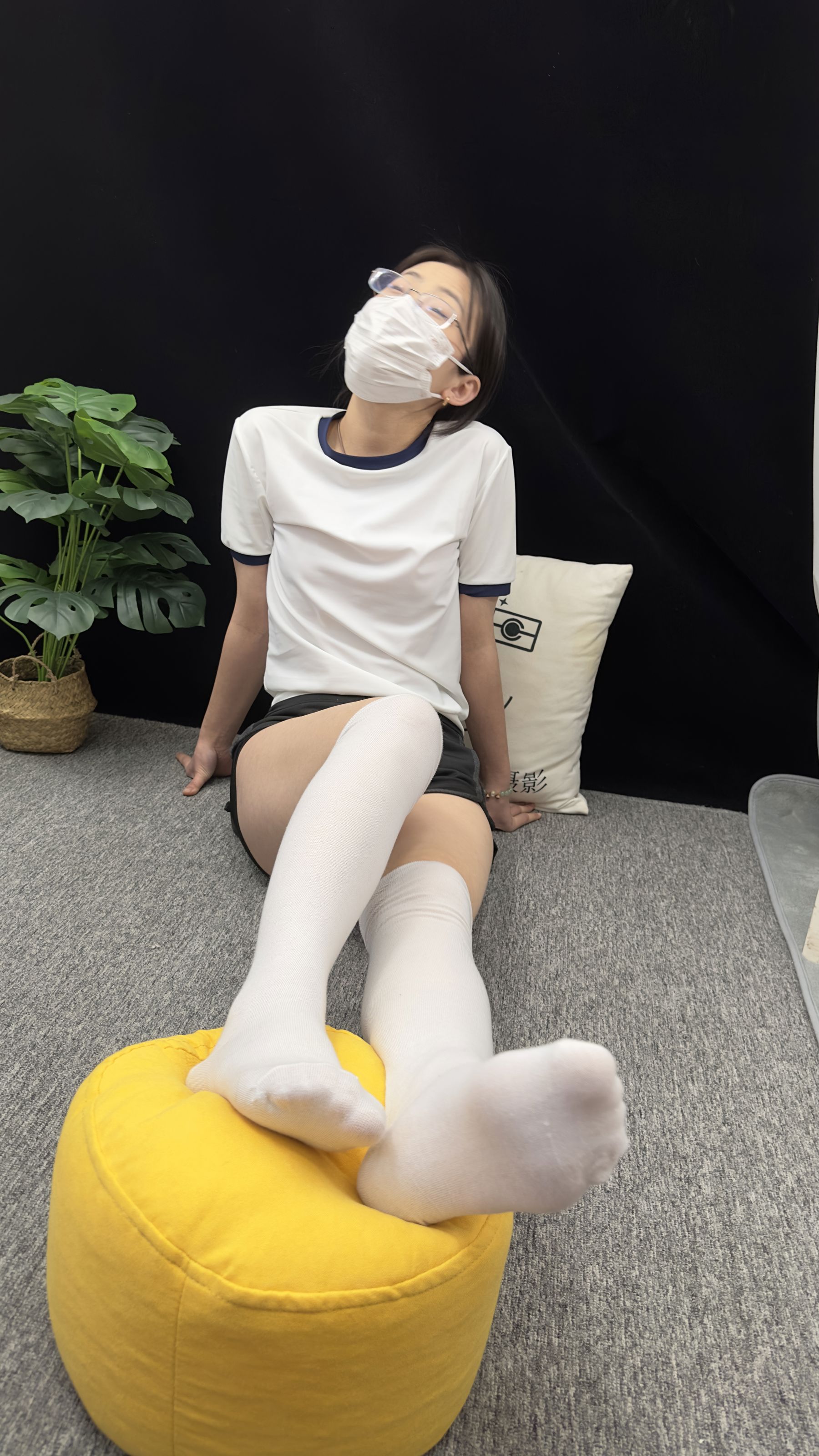 三禾摄影 No.009 体操服 过膝棉袜/(140P)