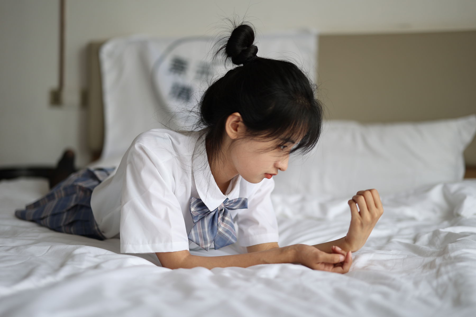 三禾摄影 No.001 雪雪 室内JK/(275P)