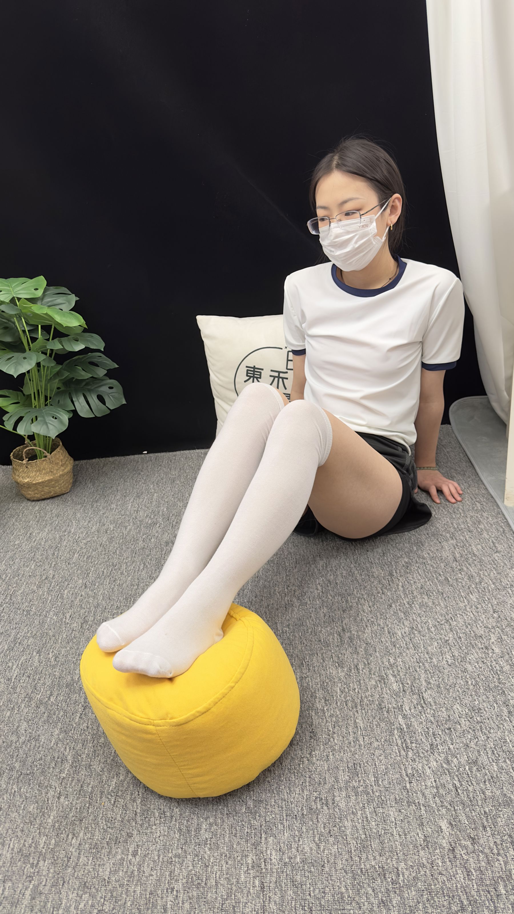 三禾摄影 No.009 体操服 过膝棉袜/(140P)