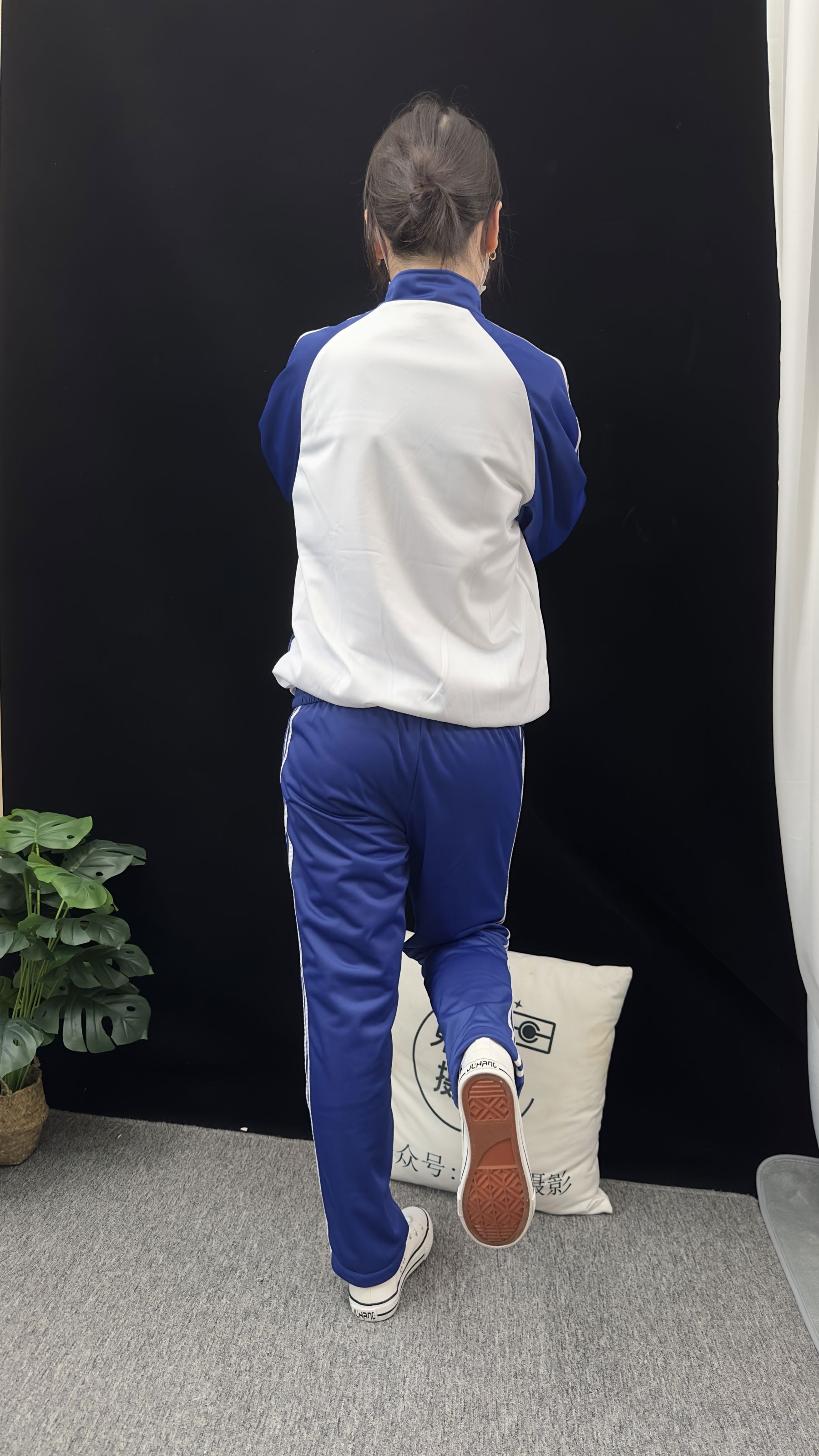 三禾摄影 No.008 校服 帆布鞋 船袜 短丝/(153P)