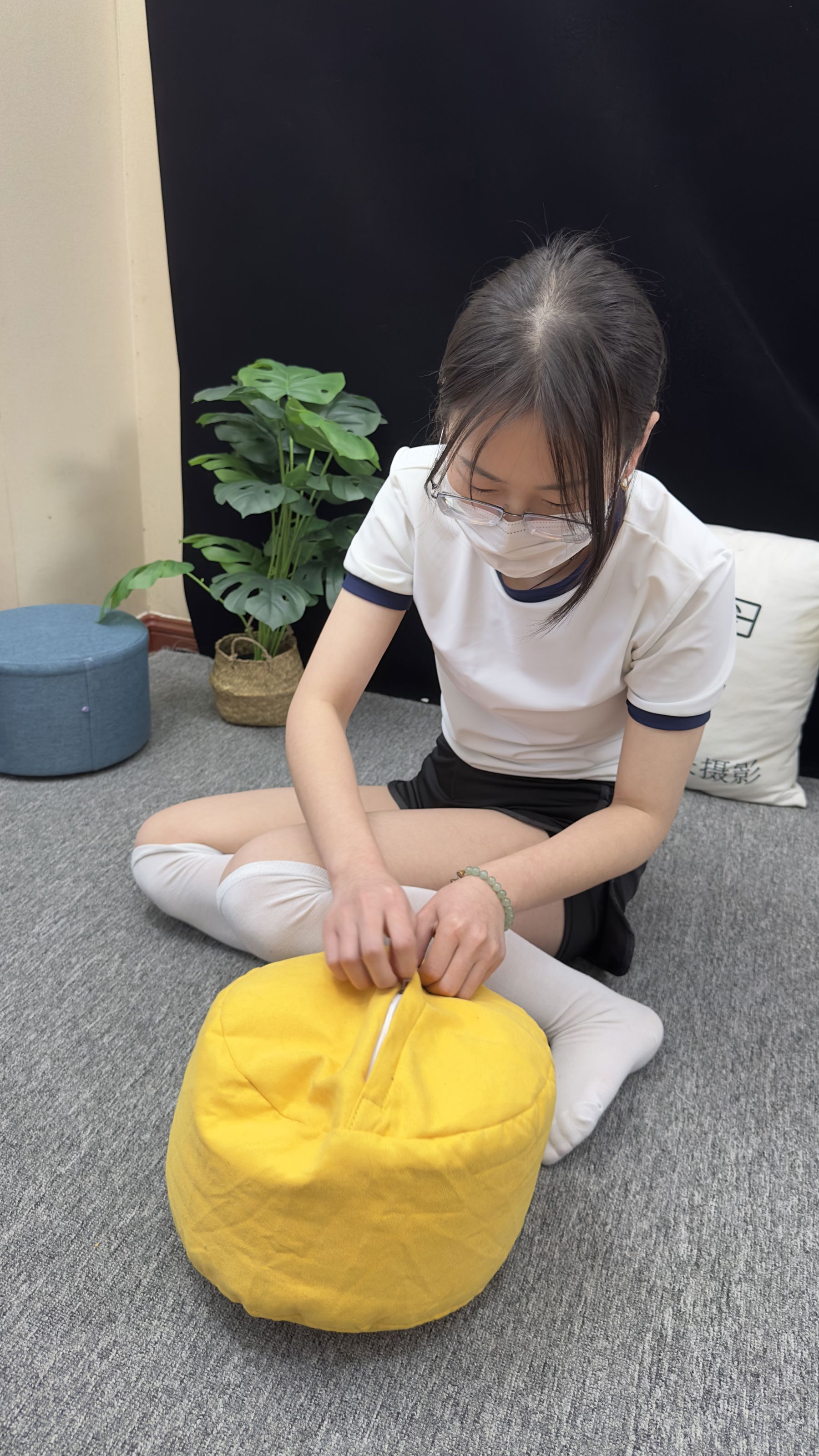 三禾摄影 No.009 体操服 过膝棉袜/(140P)