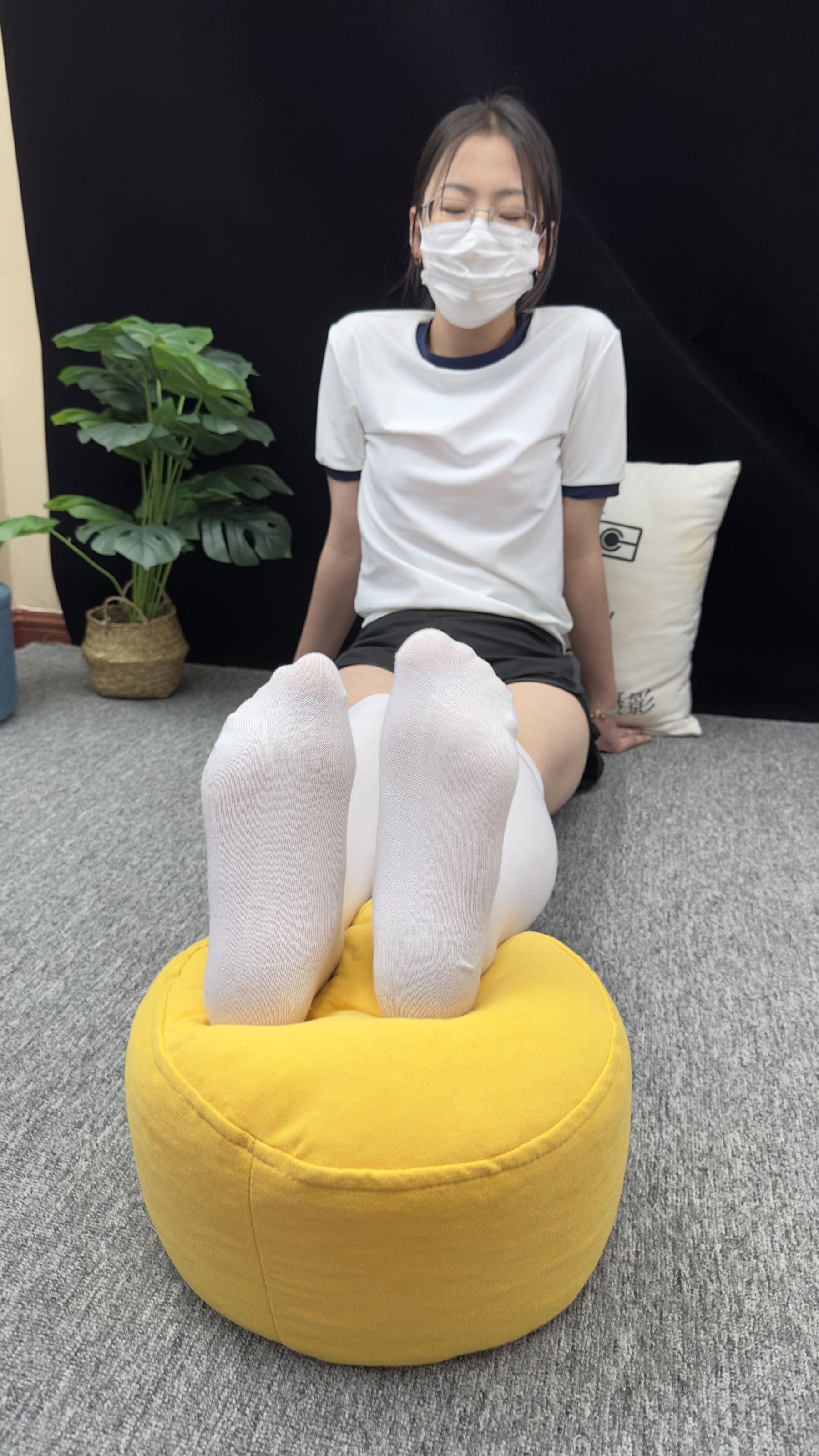 三禾摄影 No.009 体操服 过膝棉袜/(140P)