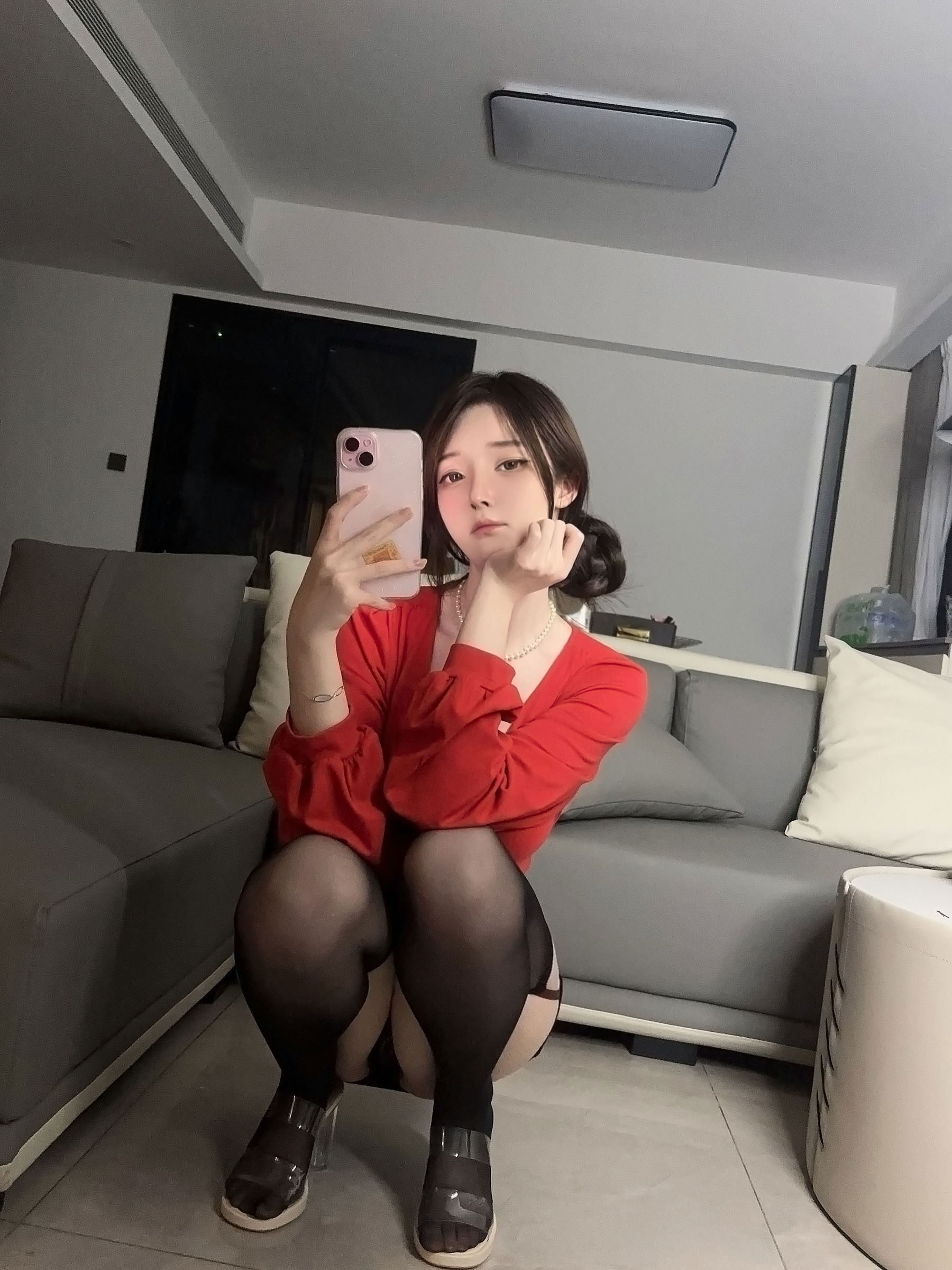 一小央泽 - 红色妈妈mommy/(74P)