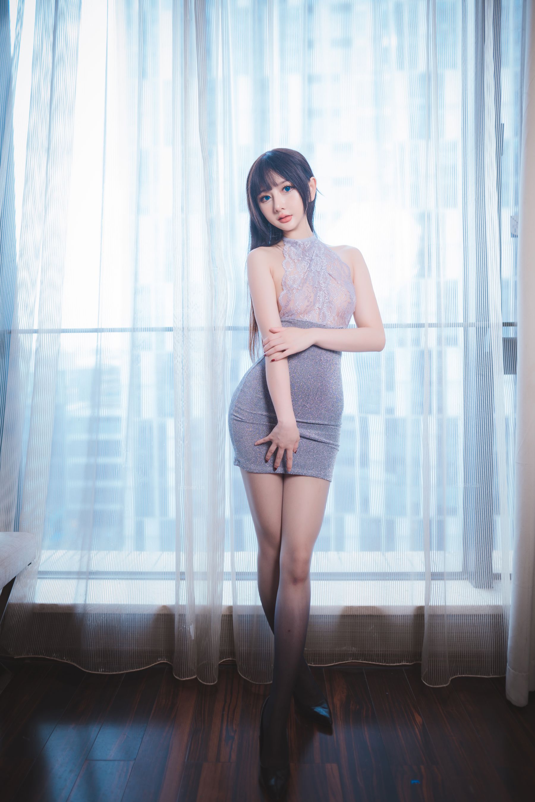 动漫博主 您的蛋蛋 - 包臀灰丝/(43P)