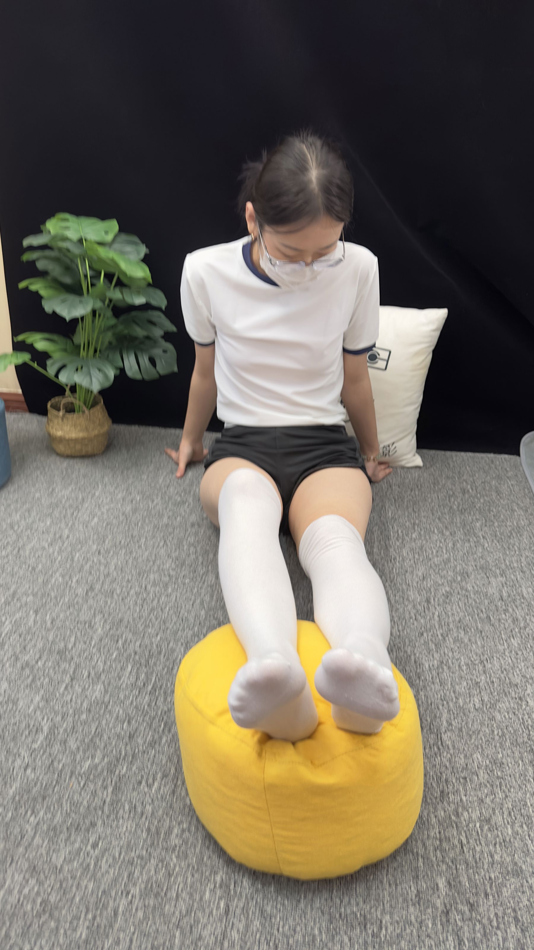 三禾摄影 No.009 体操服 过膝棉袜/(140P)