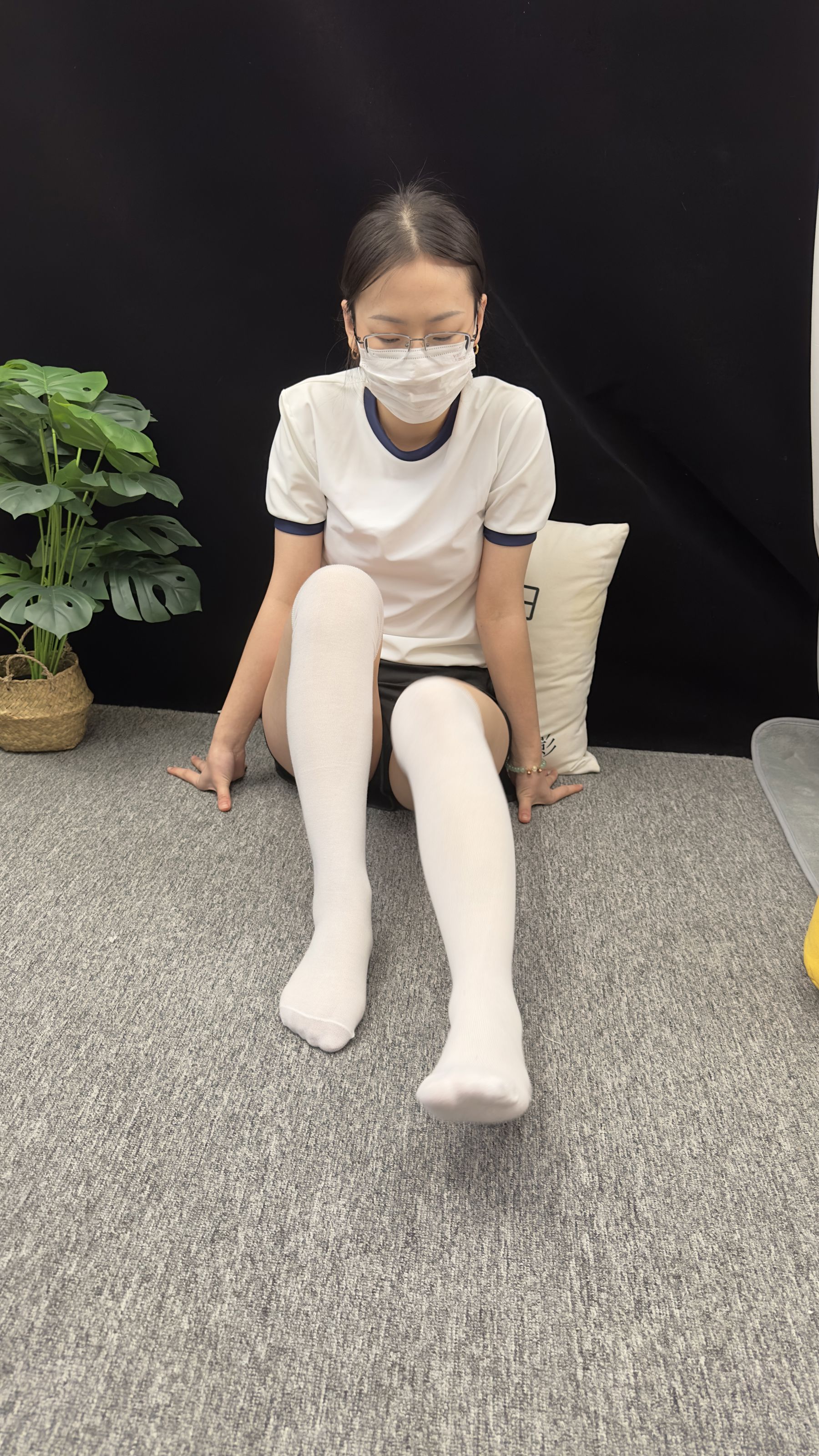 三禾摄影 No.009 体操服 过膝棉袜/(140P)