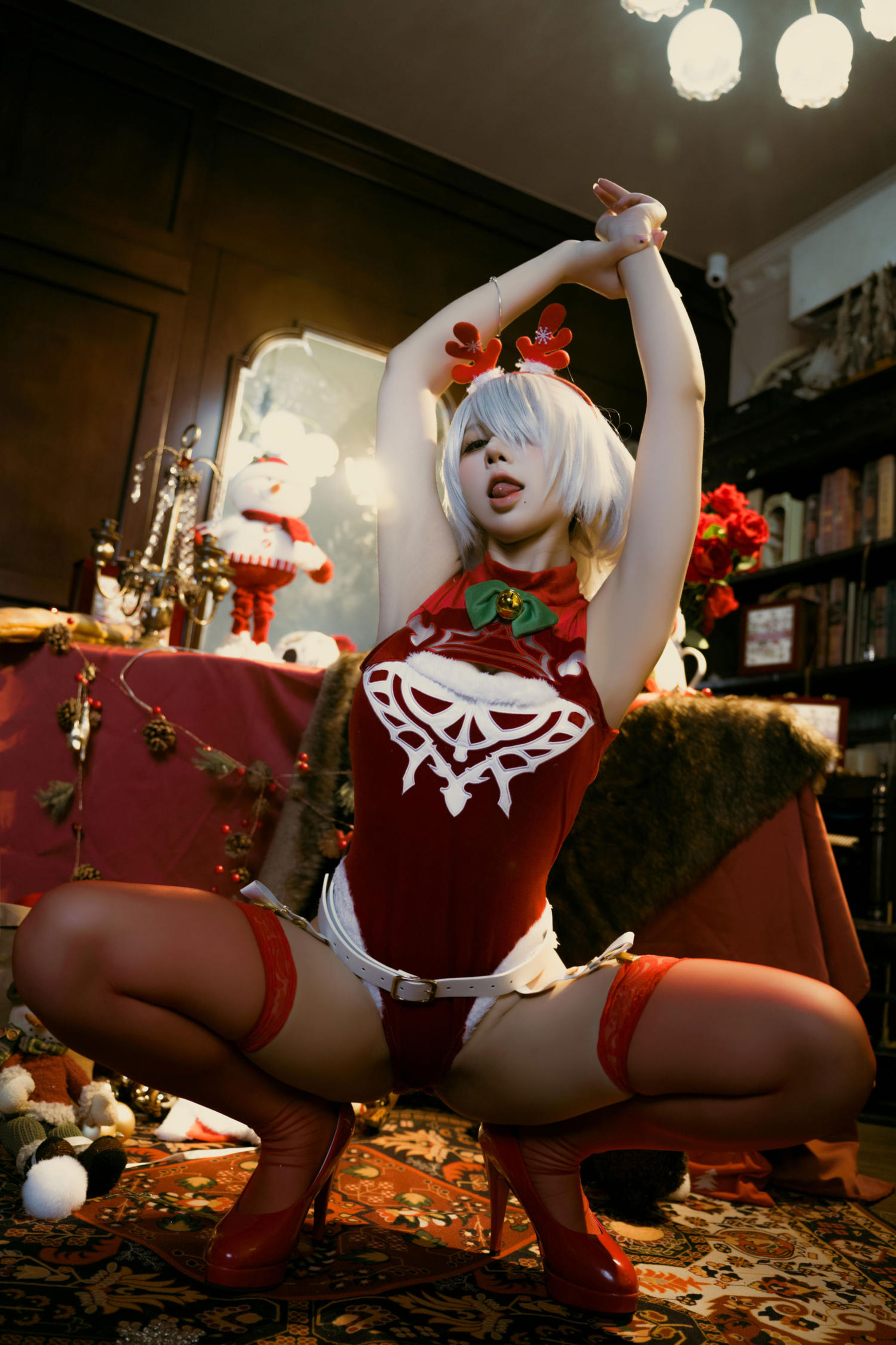 动漫博主 九曲Jean - 尼尔 机械纪元 2B圣诞/(40P)