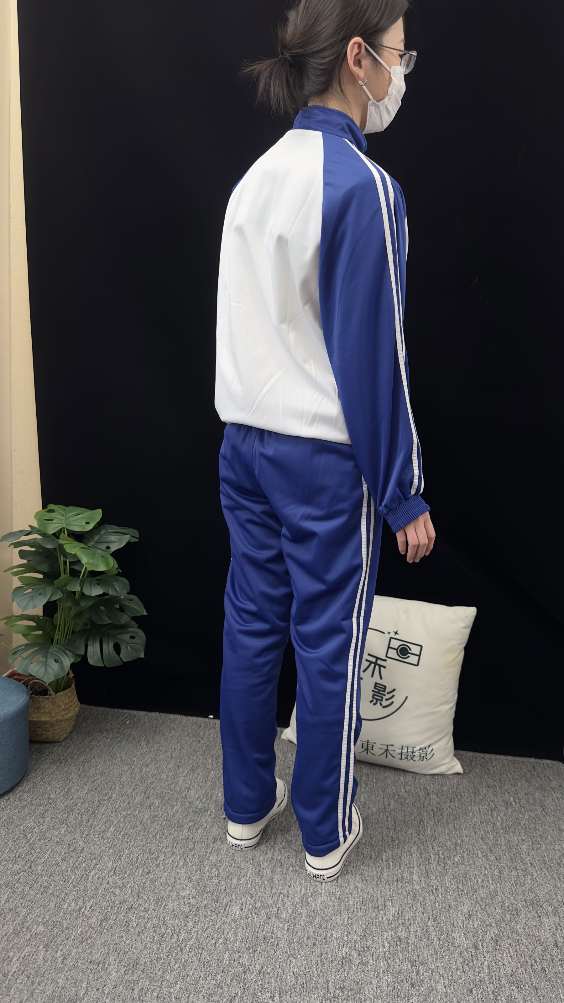 三禾摄影 No.008 校服 帆布鞋 船袜 短丝/(153P)