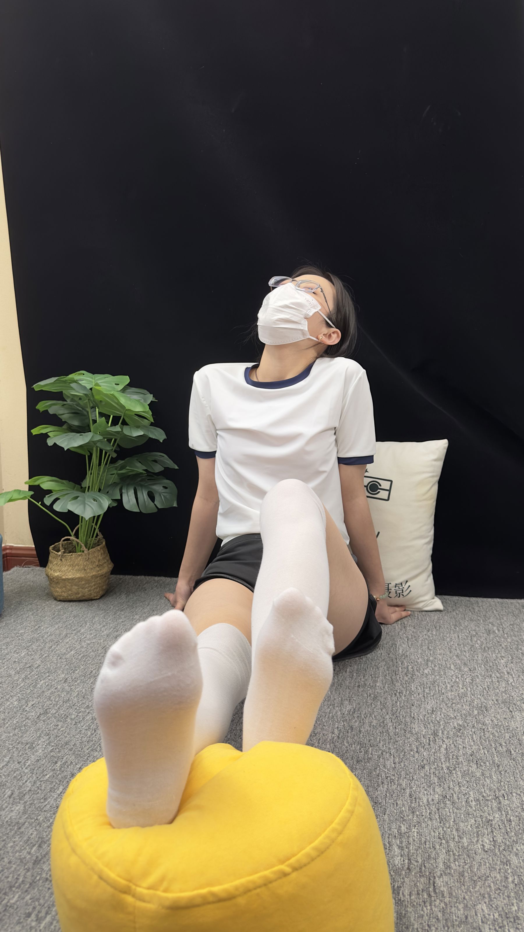 三禾摄影 No.009 体操服 过膝棉袜/(140P)