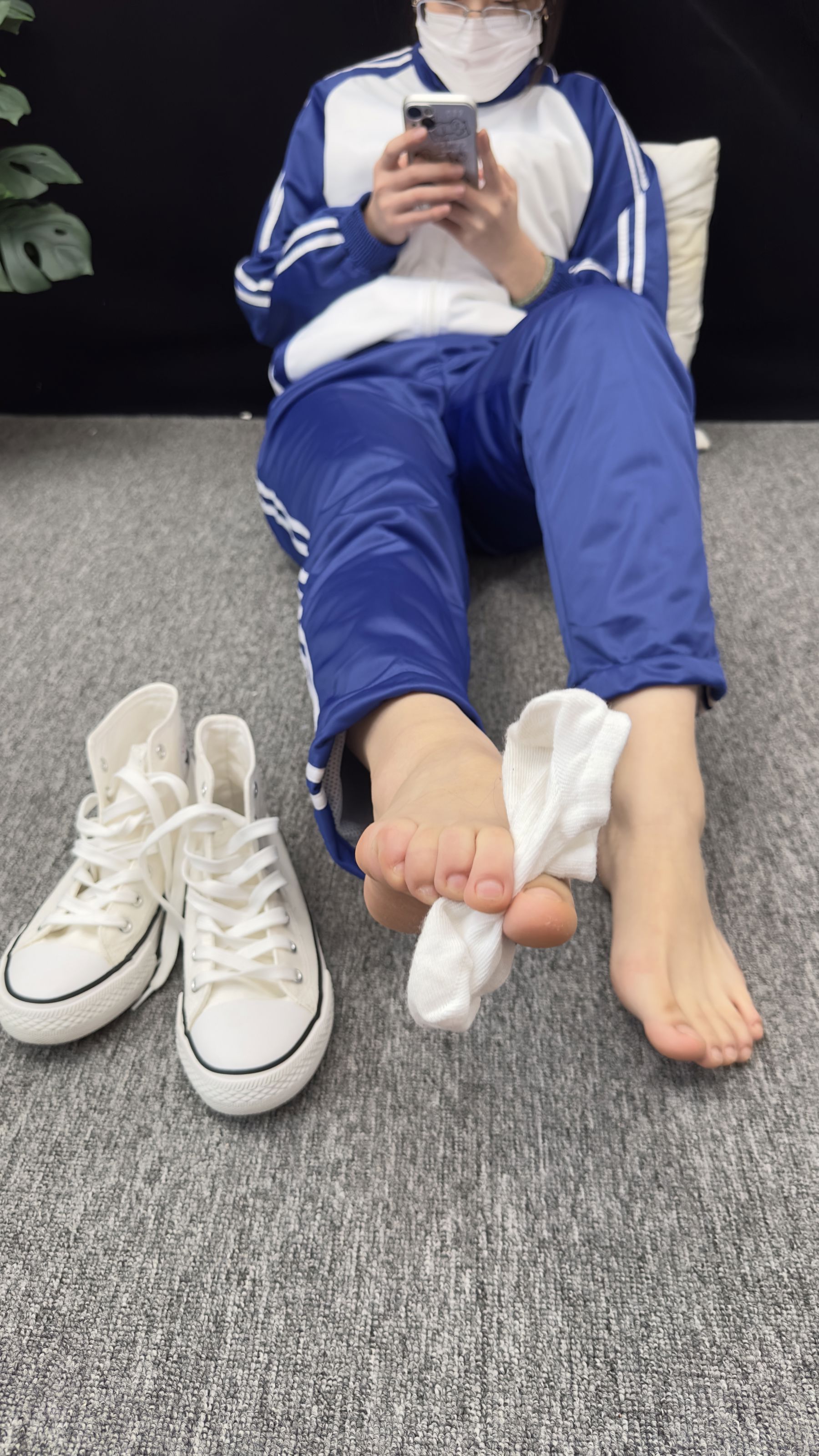 三禾摄影 No.008 校服 帆布鞋 船袜 短丝/(153P)