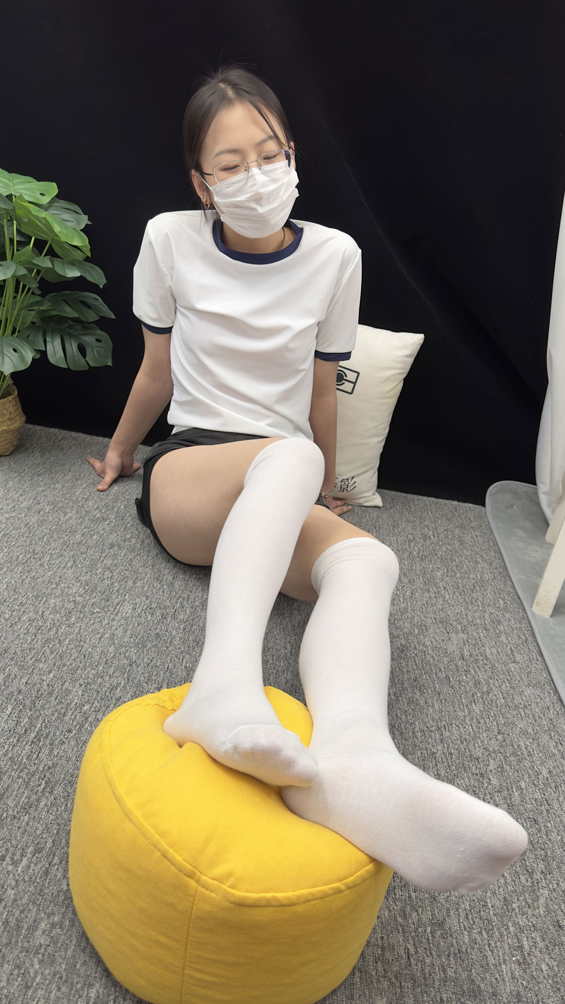 三禾摄影 No.009 体操服 过膝棉袜/(140P)