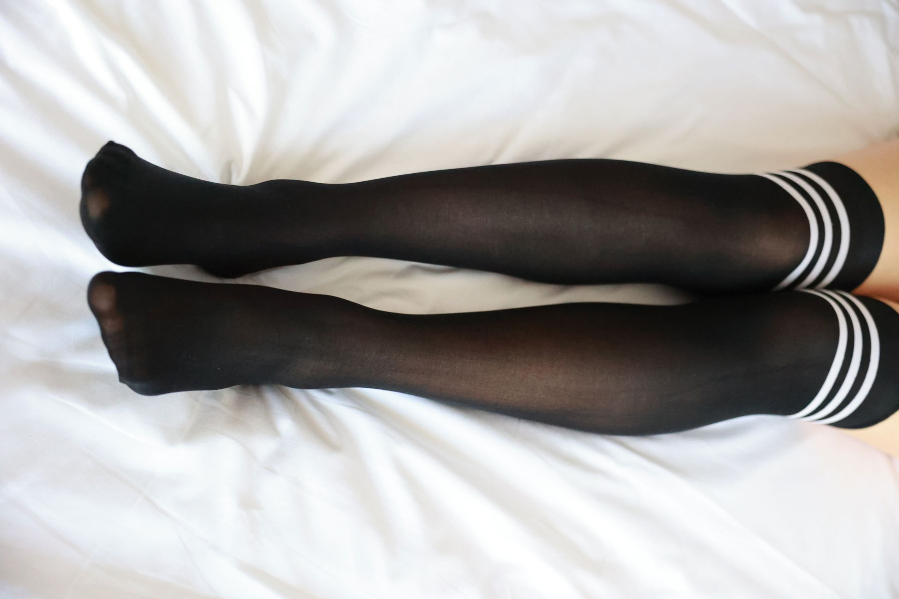 三禾摄影 No.011 牛仔热裤 高跟 过膝袜/(227P)