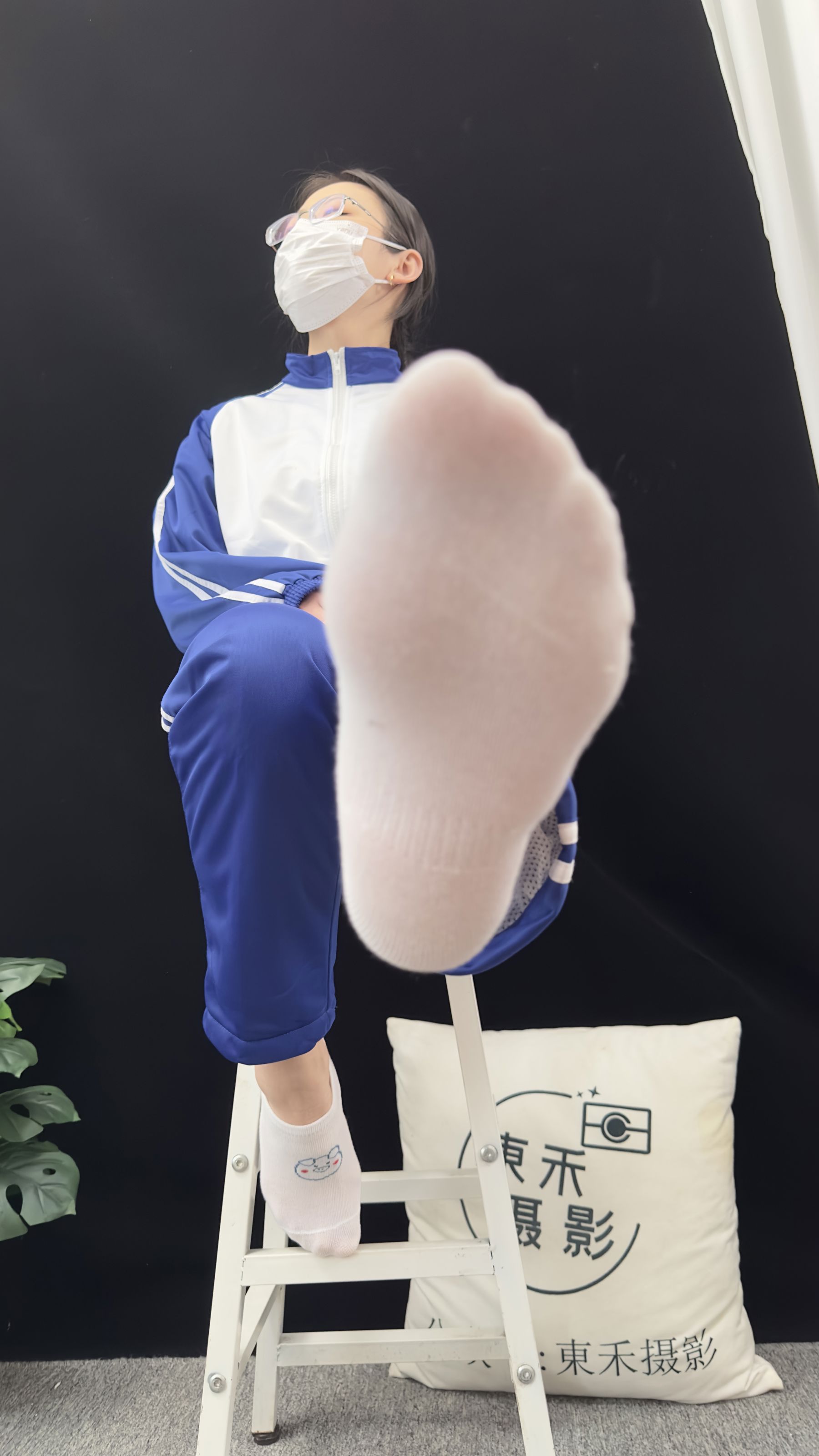 三禾摄影 No.008 校服 帆布鞋 船袜 短丝/(153P)