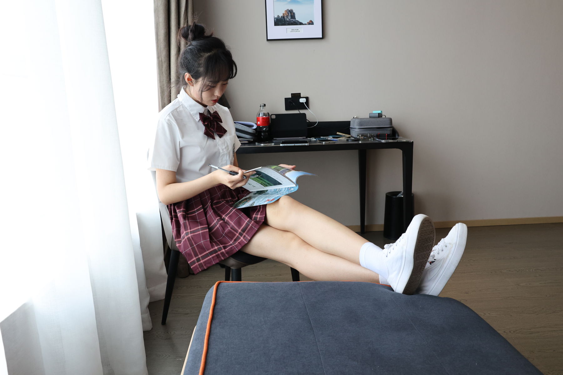 三禾摄影 No.006 格格JK/(188P)