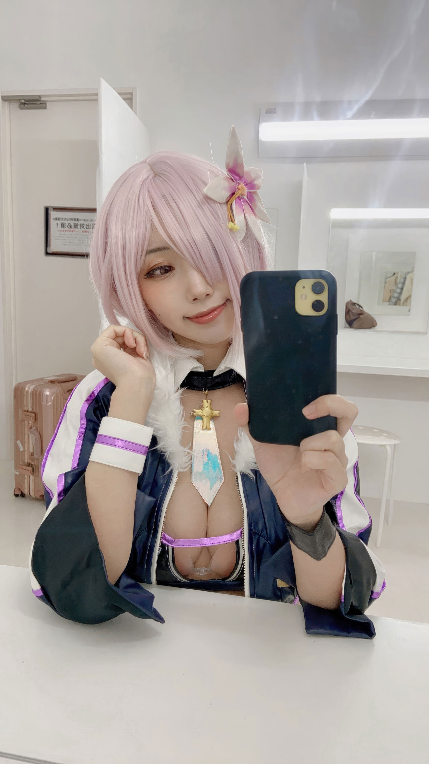 动漫博主 切切celia - FGO 玛修赛车服/(23P)