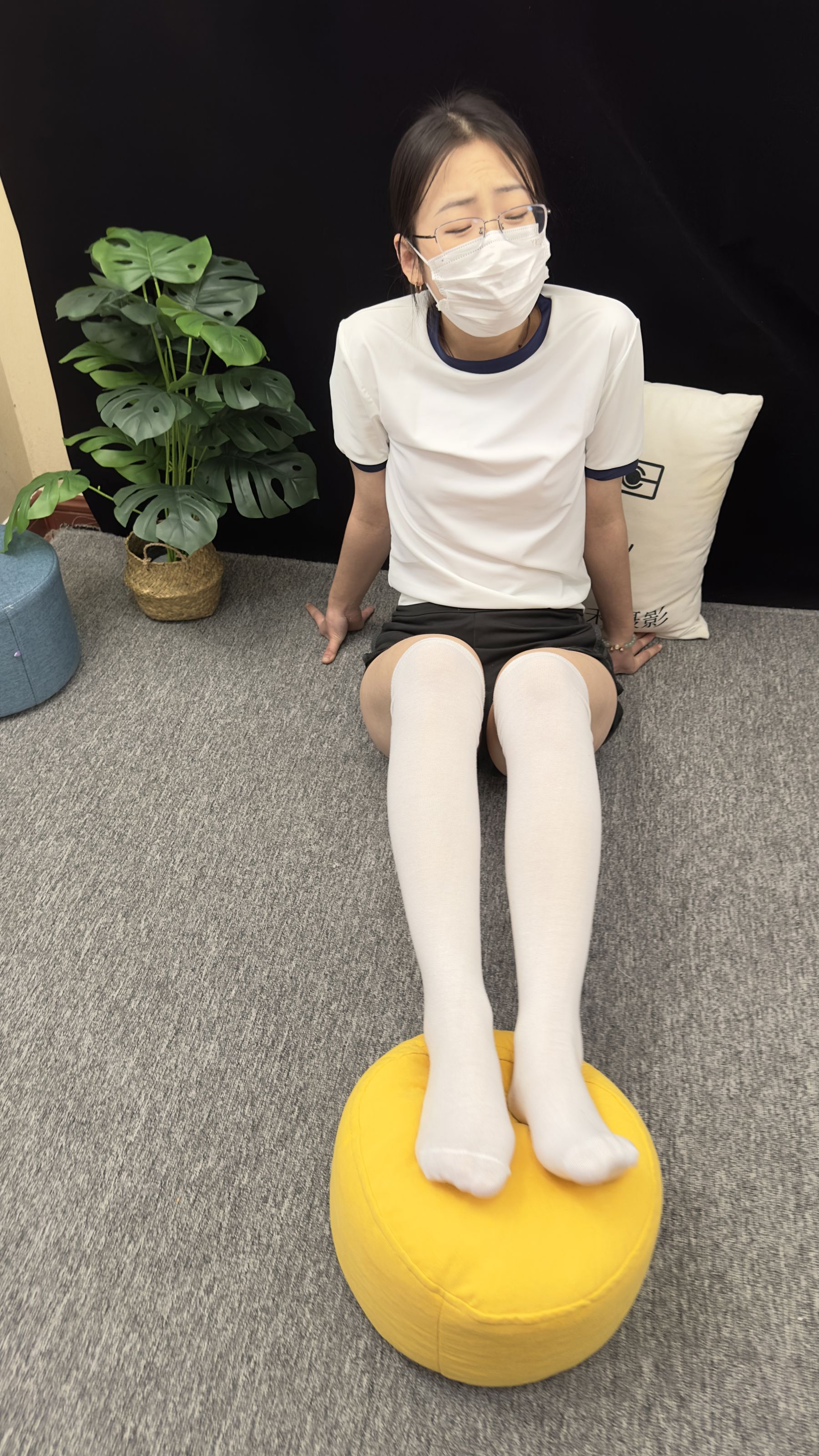 三禾摄影 No.009 体操服 过膝棉袜/(140P)