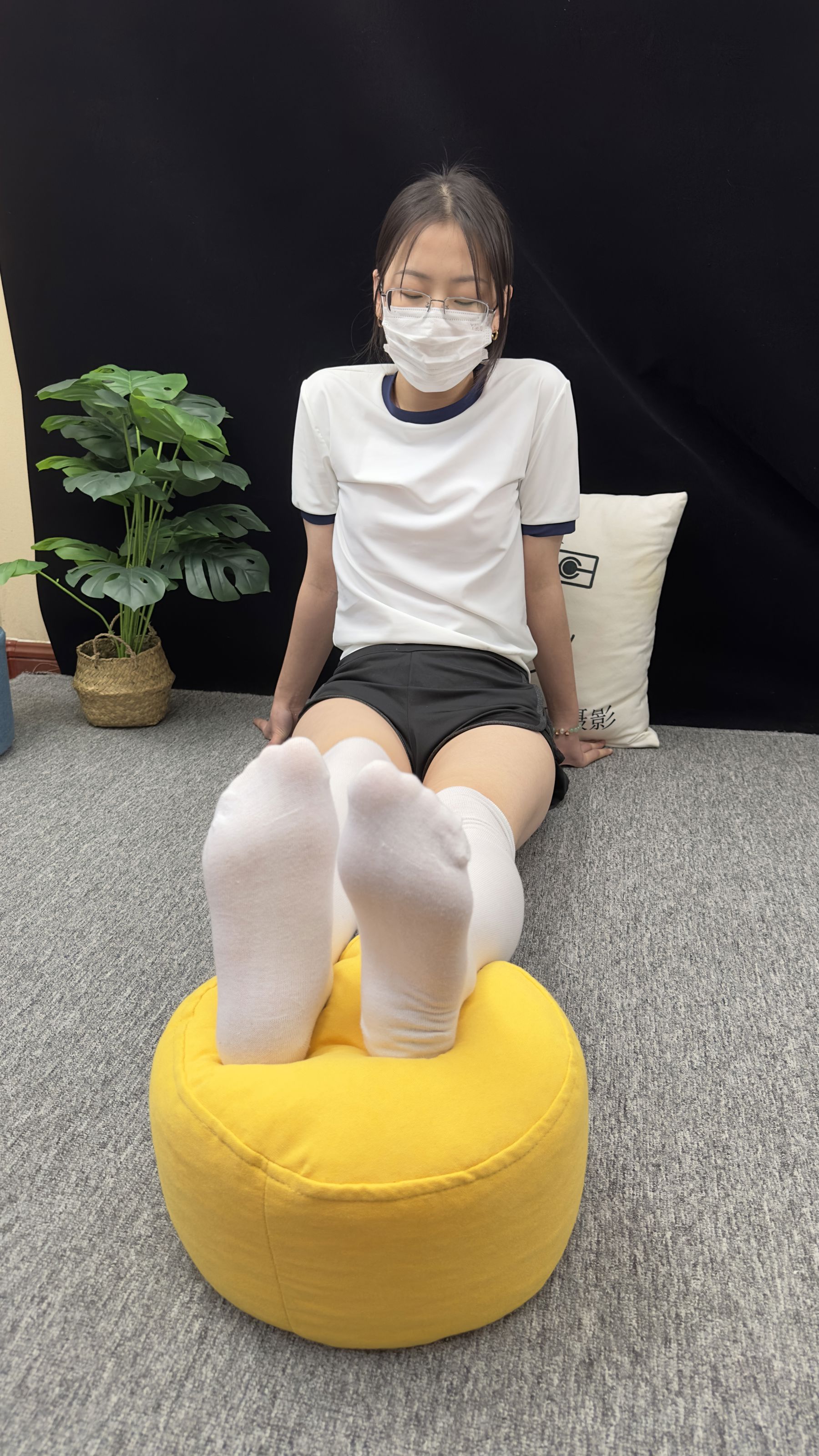 三禾摄影 No.009 体操服 过膝棉袜/(140P)