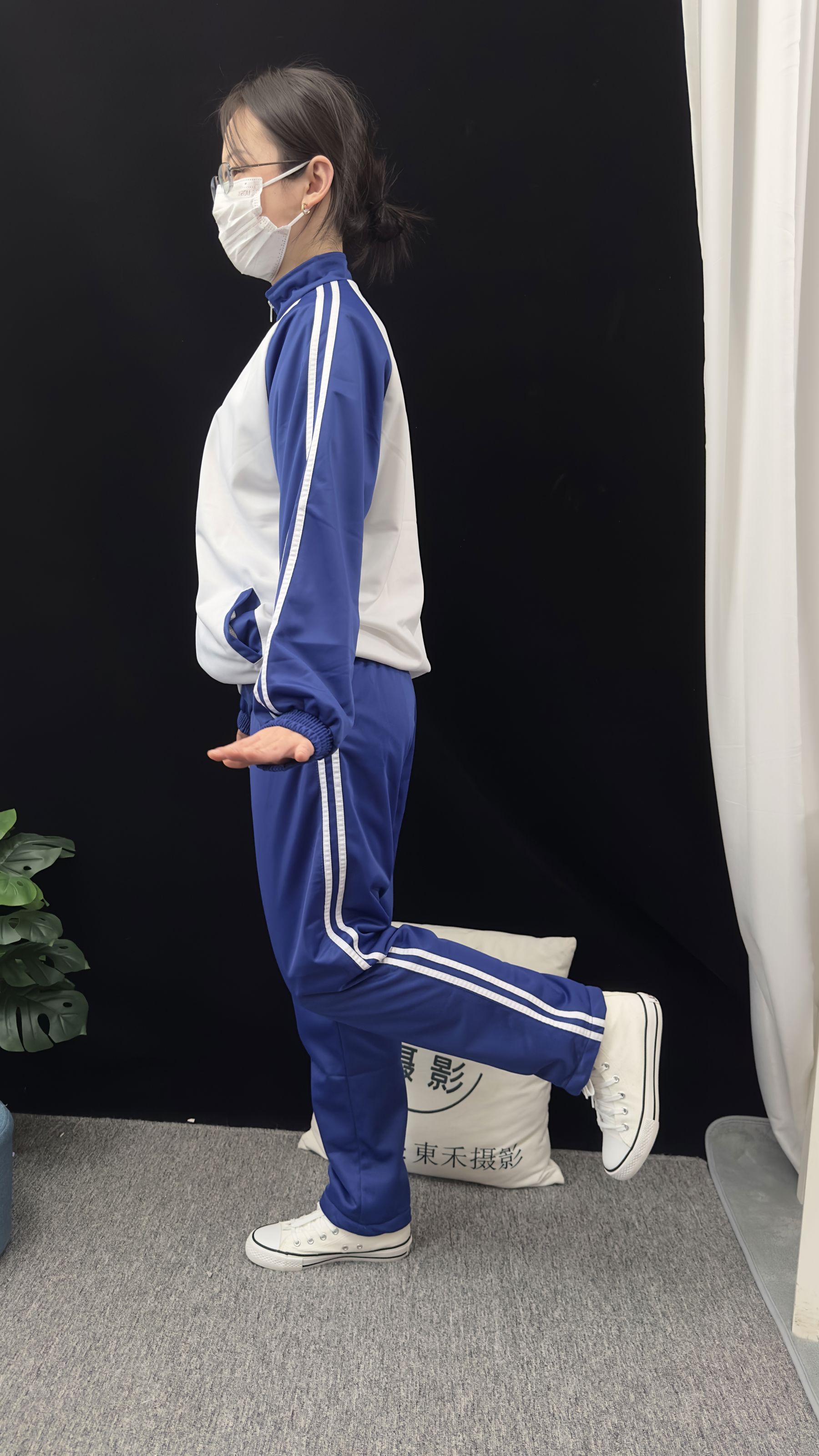 三禾摄影 No.008 校服 帆布鞋 船袜 短丝/(153P)