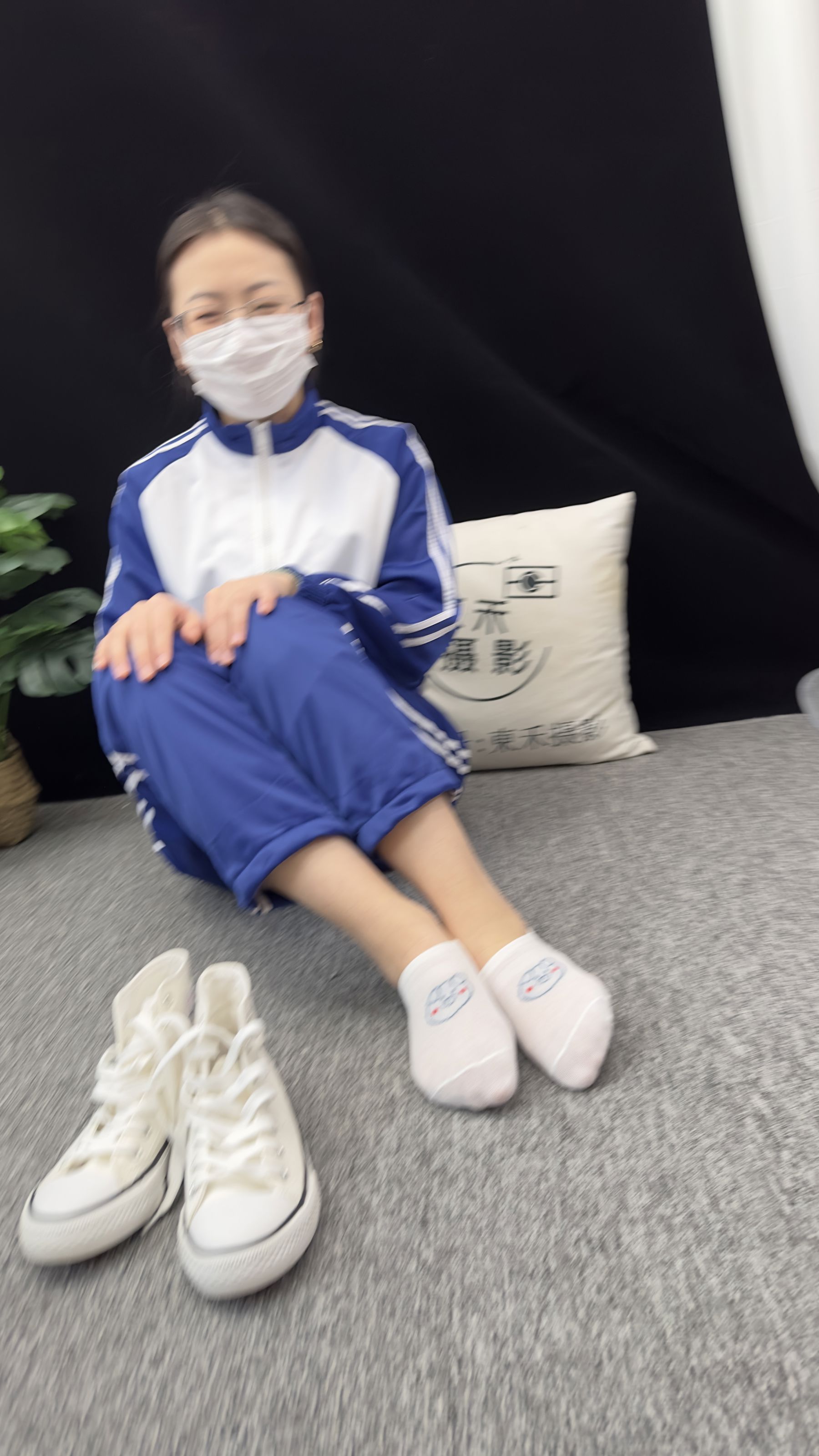 三禾摄影 No.008 校服 帆布鞋 船袜 短丝/(153P)