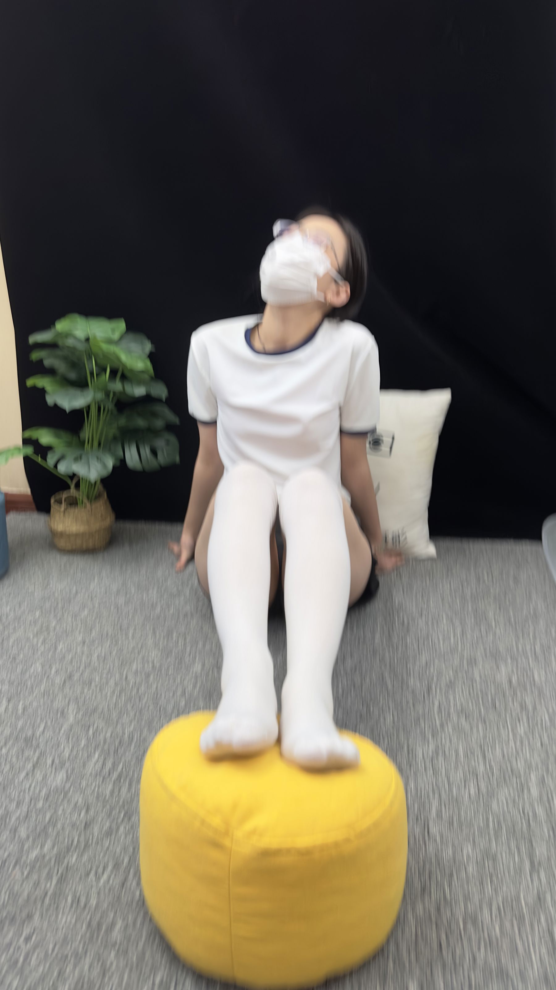 三禾摄影 No.009 体操服 过膝棉袜/(140P)