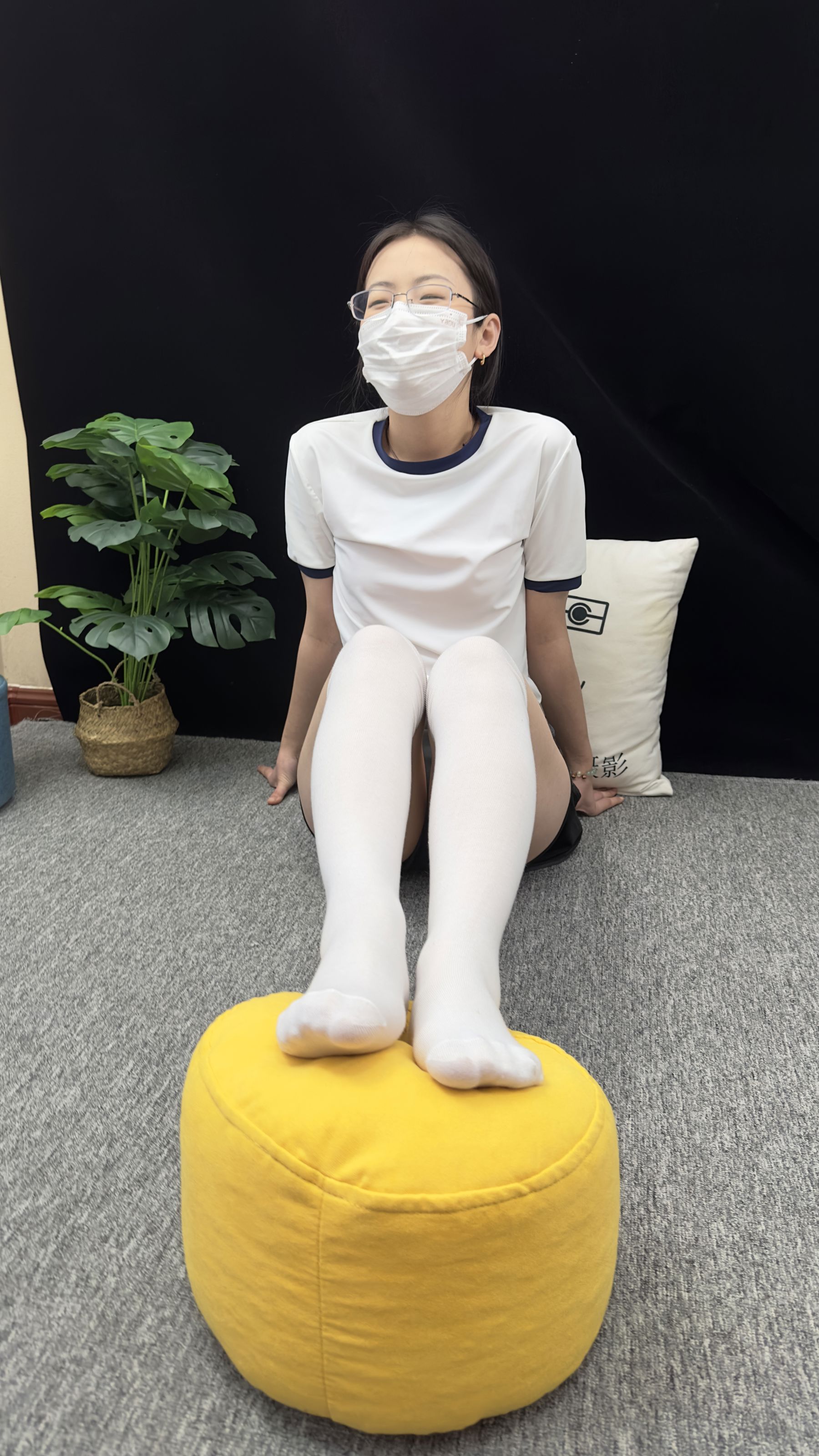 三禾摄影 No.009 体操服 过膝棉袜/(140P)